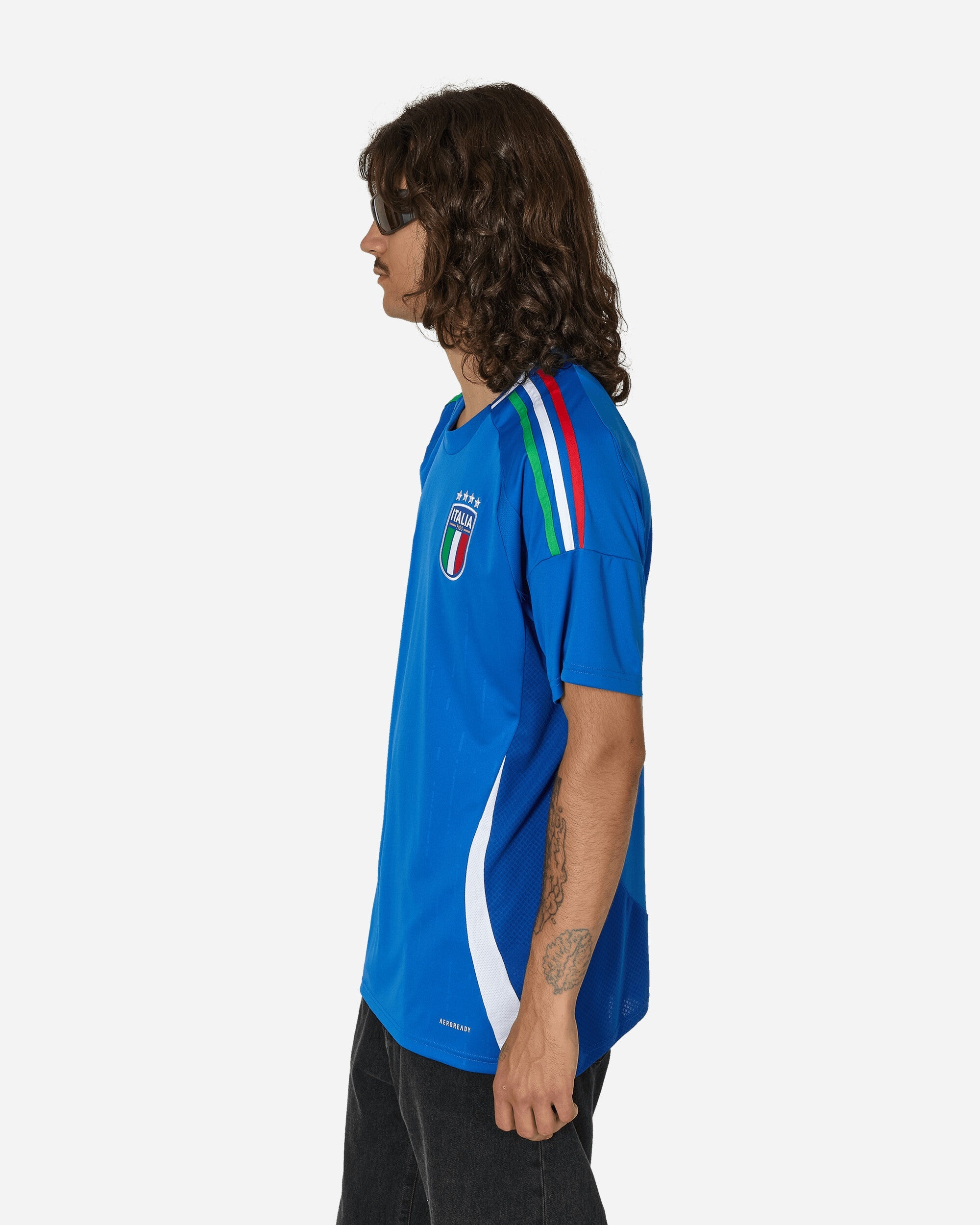 Italy 24 Home Jersey Blue - 2