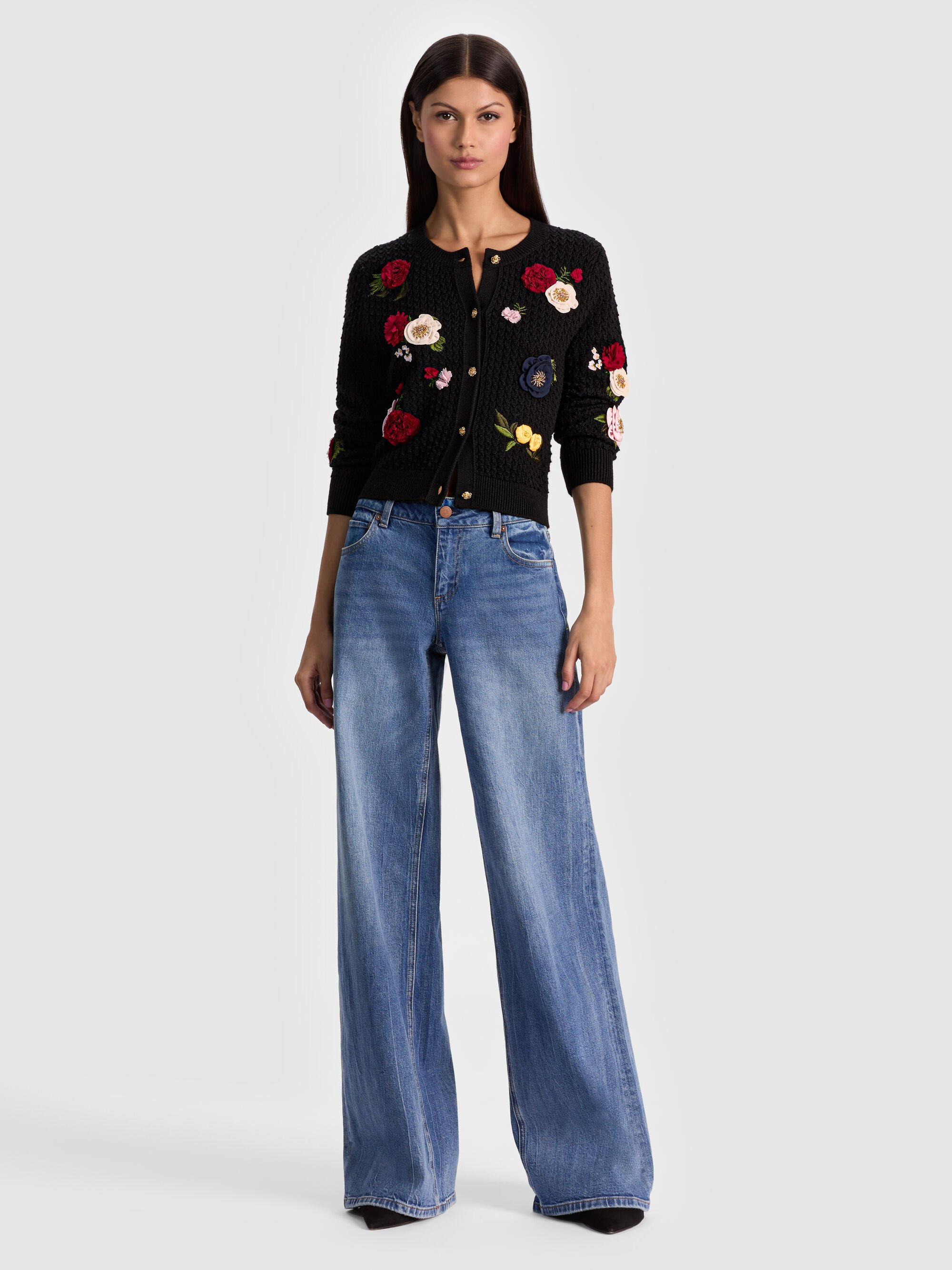 DOLLIE FLORAL CARDIGAN - 2