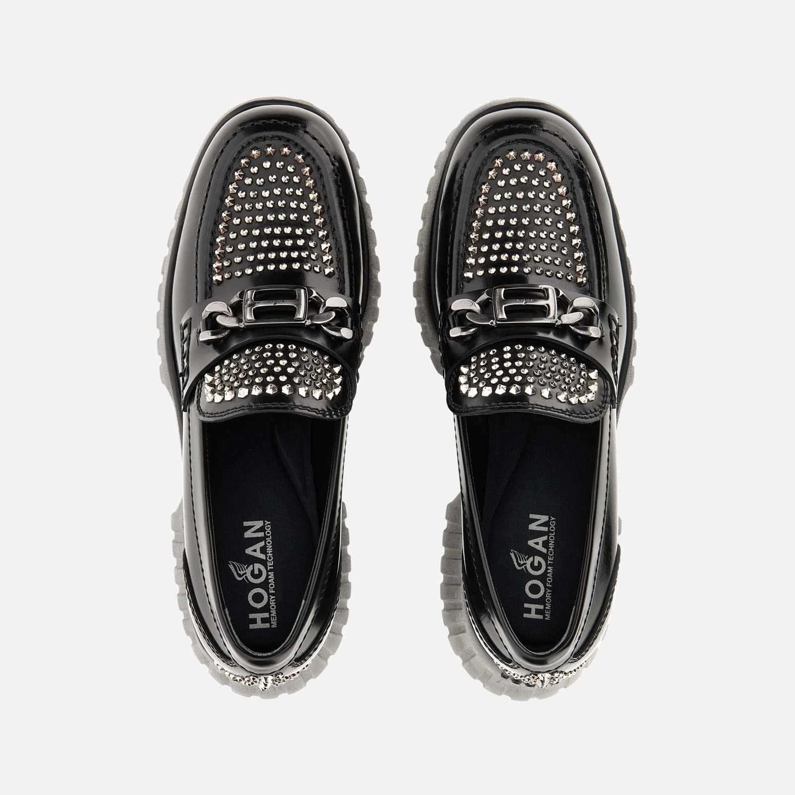 Loafers Hogan H-Stripes Black - 4