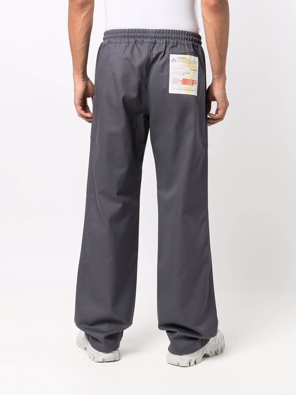 logo-patch track pants - 4