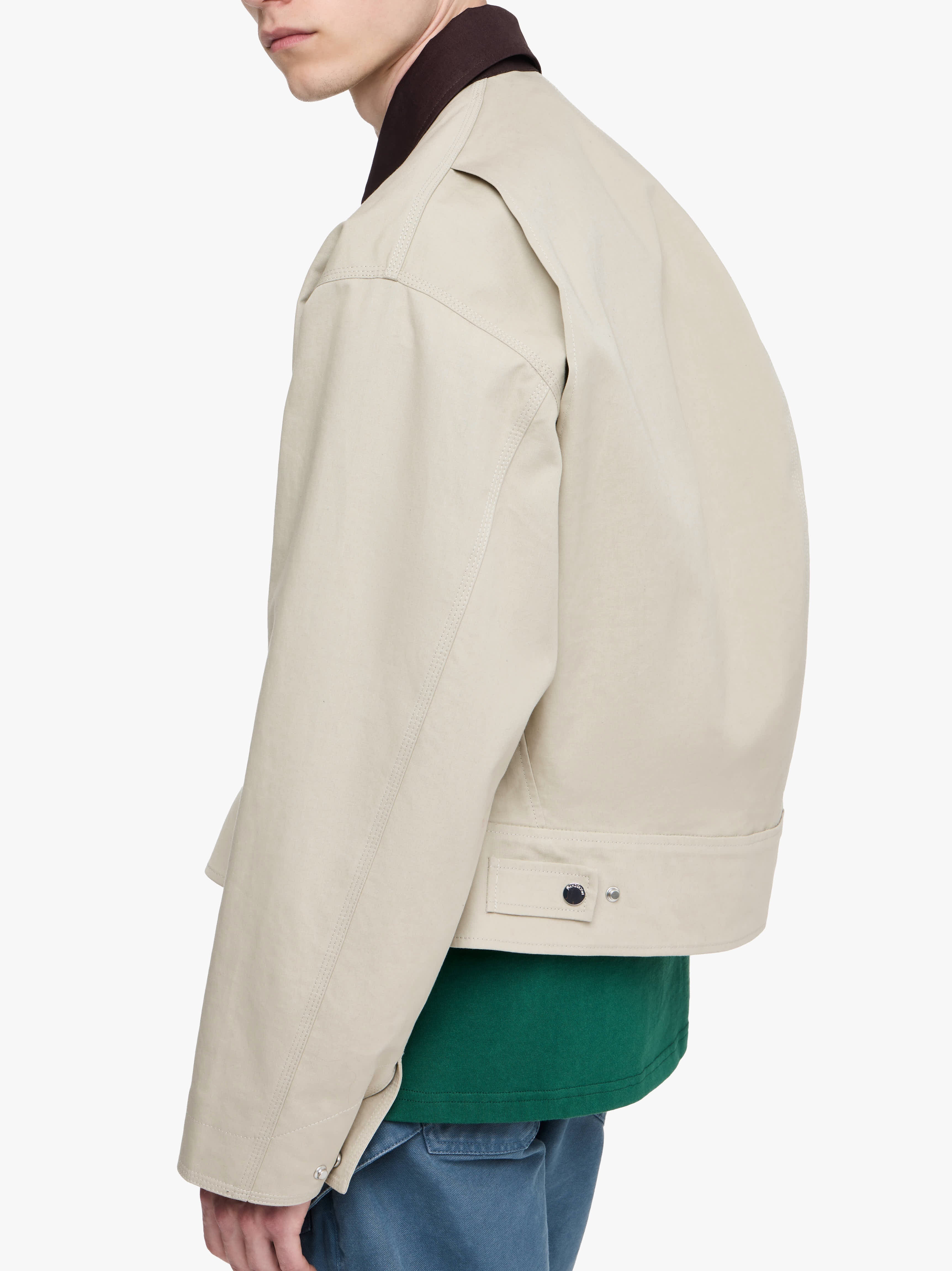 CURVED HEM WORKWEAR JACKET - 5