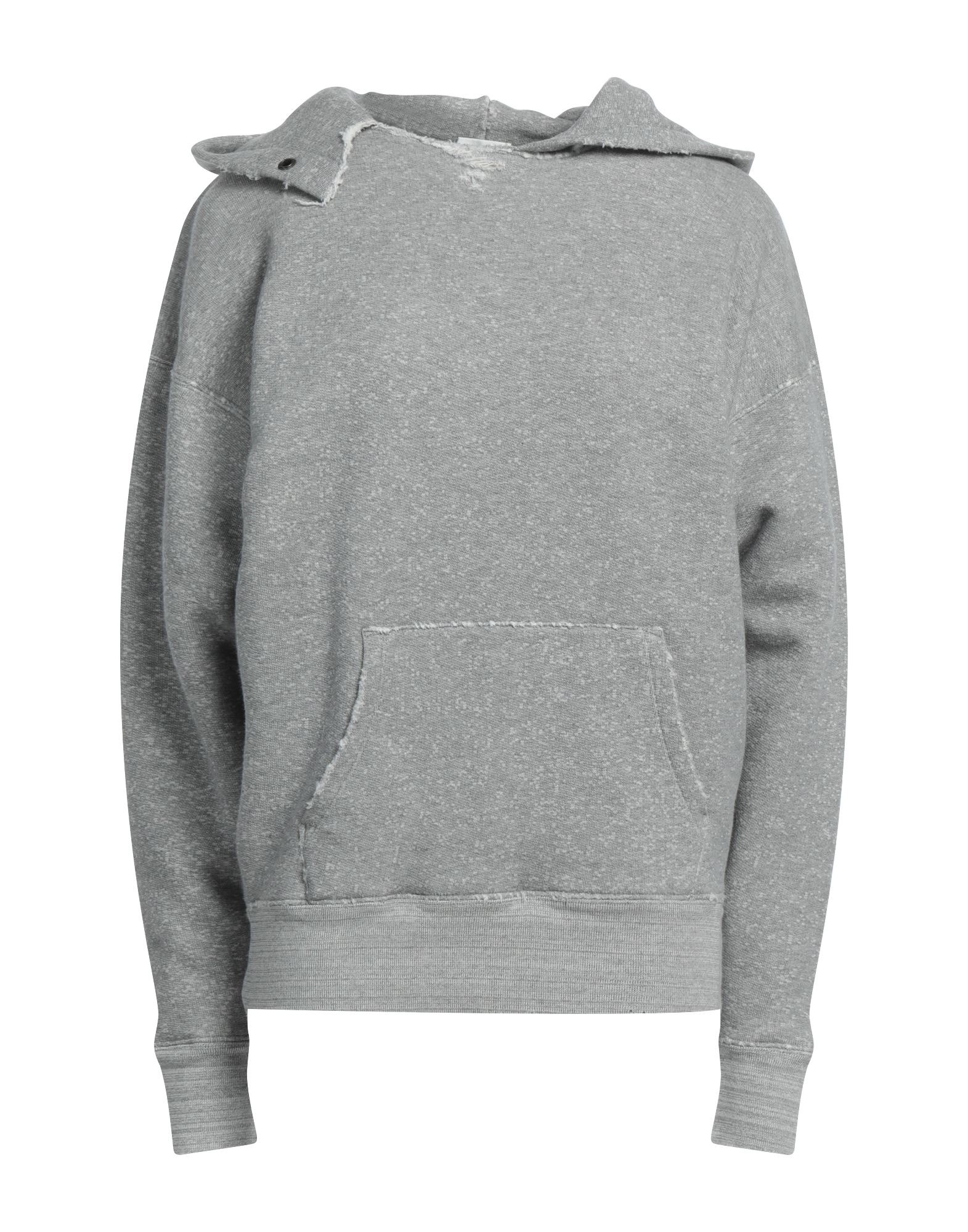 Grey Women's Hooded Sweatshirt - 1