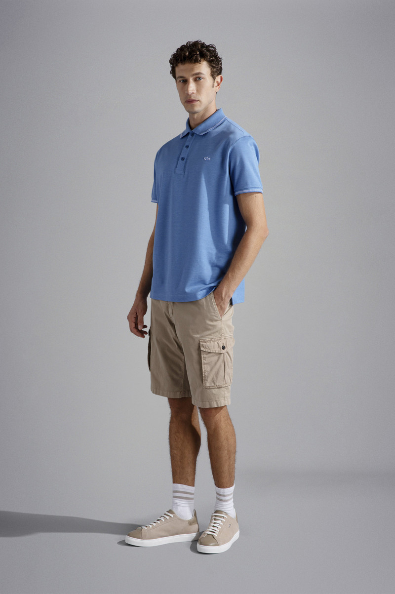 Paul & Shark STRETCH COTTON CARGO BERMUDA SHORTS outlook