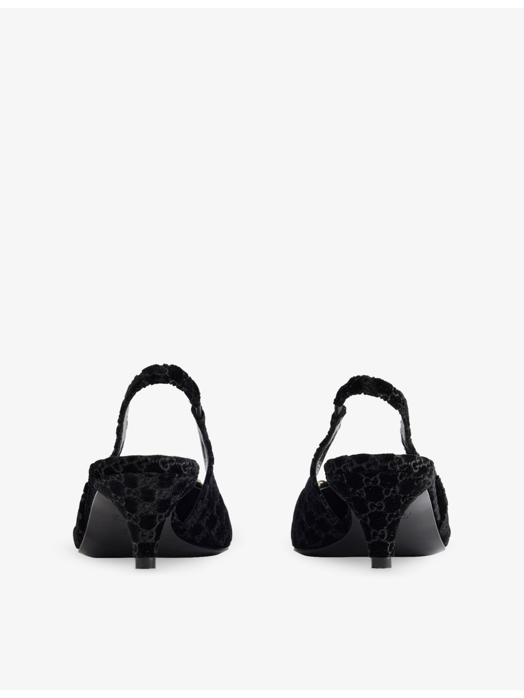 Erin Velvet Slingback Pumps - 4