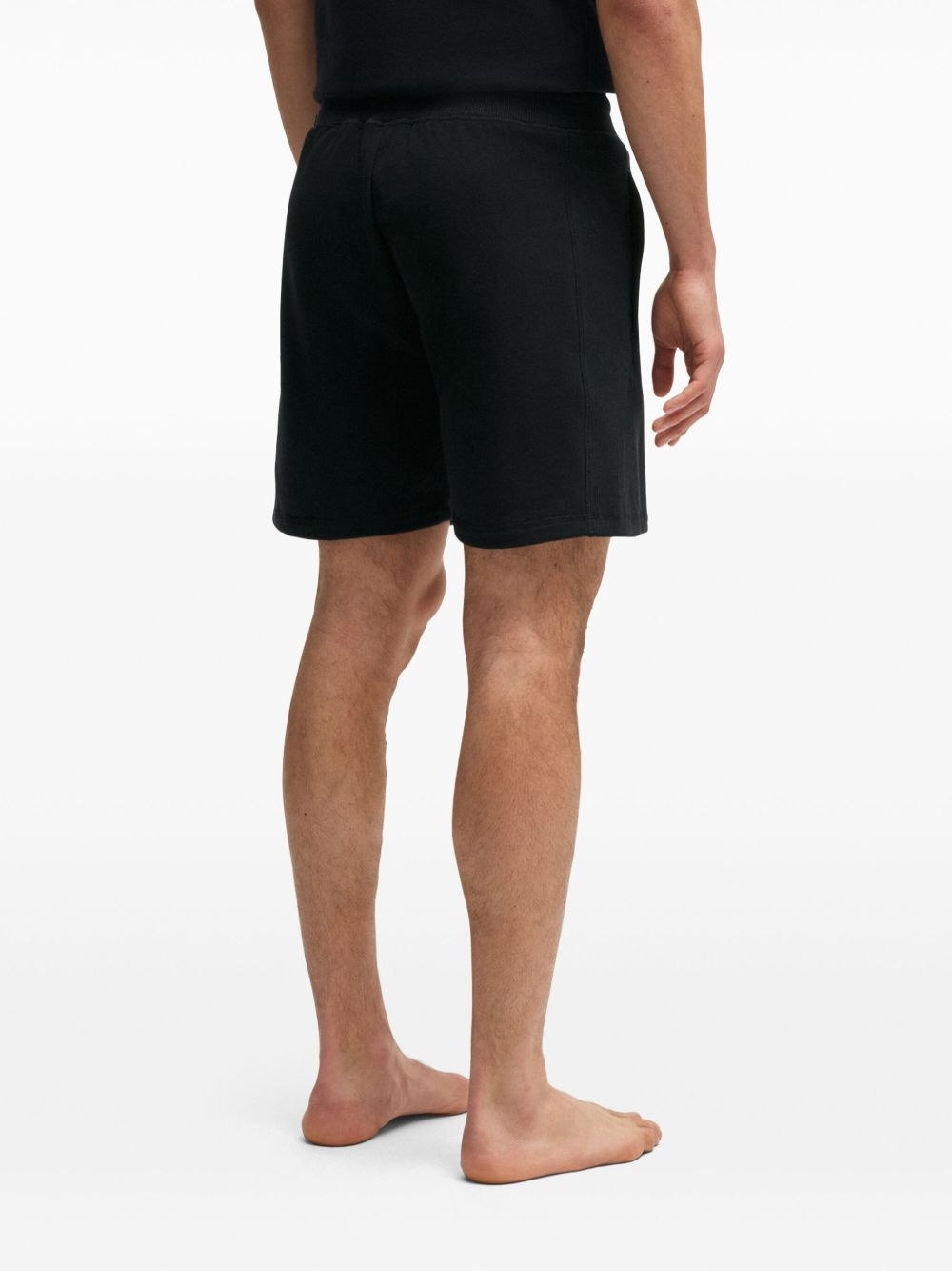 drawstring-waist shorts - 4