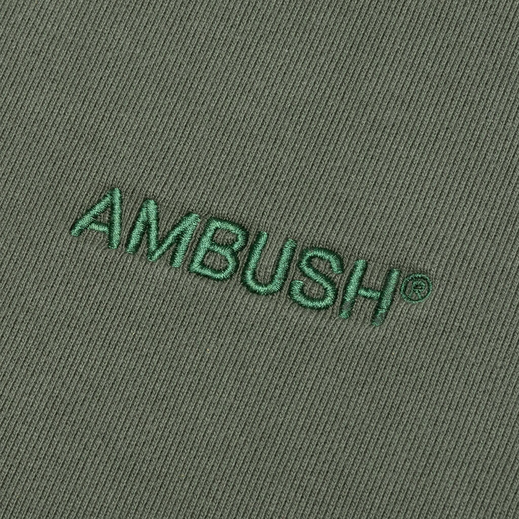 AMBUSH MULTICORD CREWNECK - THYME/THYME - 3