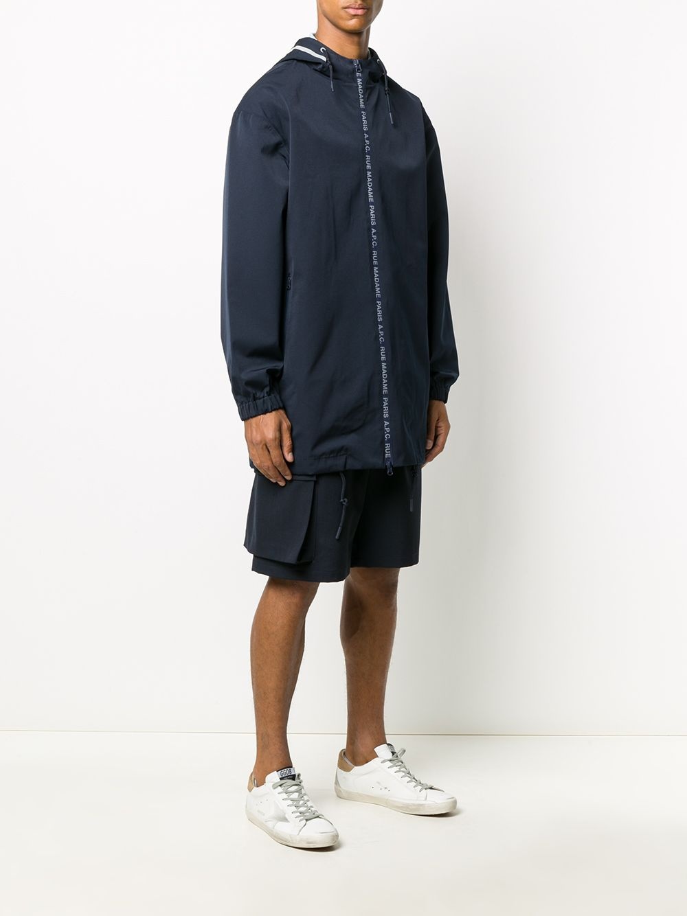 Philip hooded mid-length parka - 3