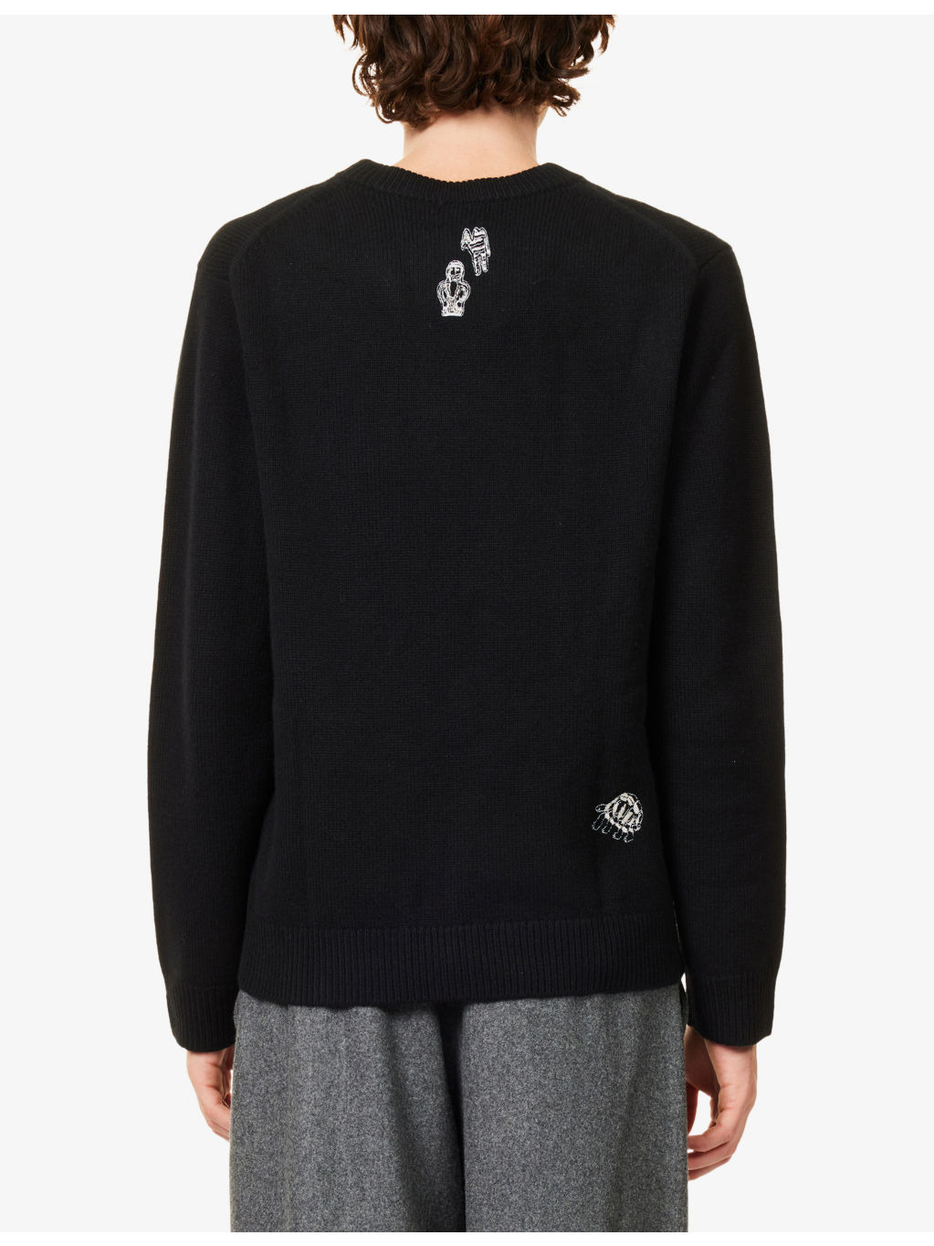 Mini Beast Crewneck Wool Jumper - 4