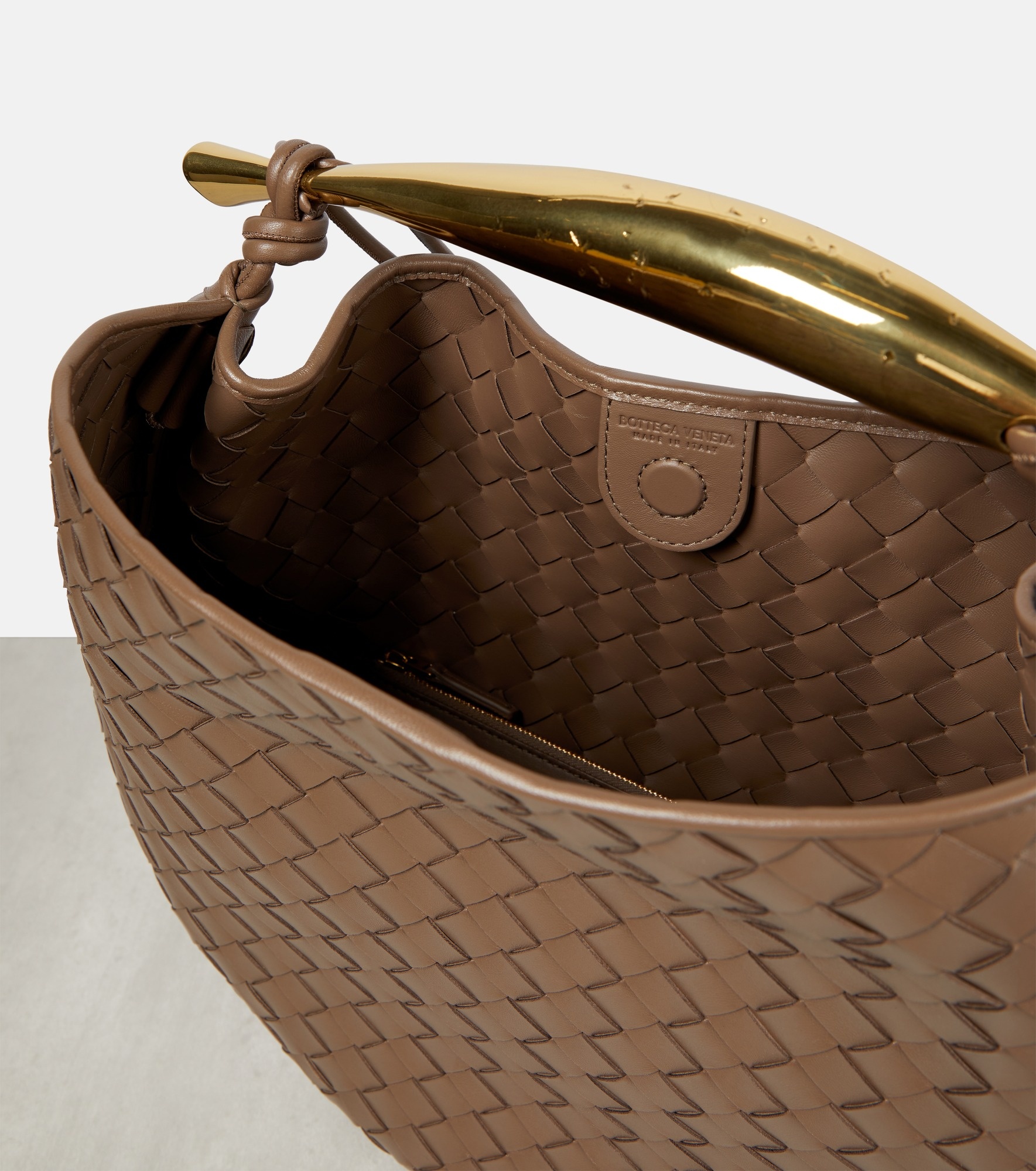 Sardine Medium leather tote bag - 3