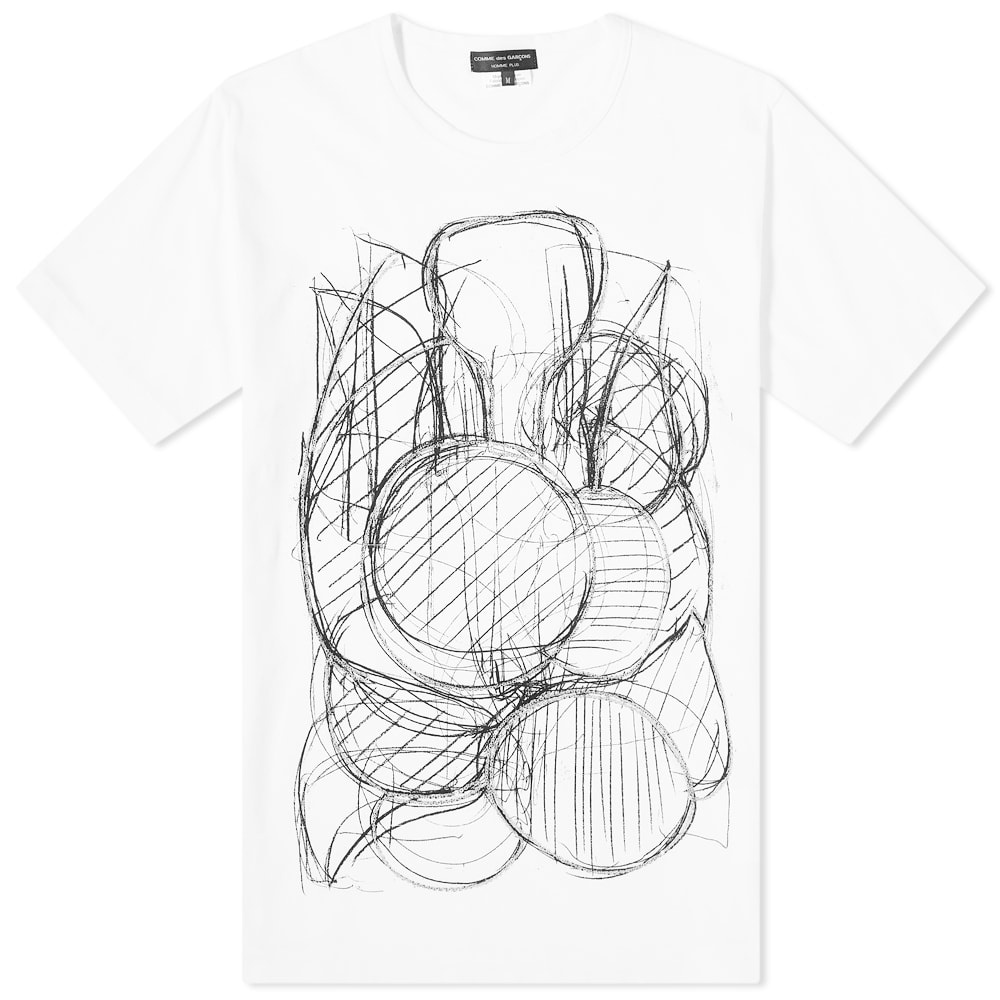 Comme des Garcons Homme Plus Sketches Tee - 1