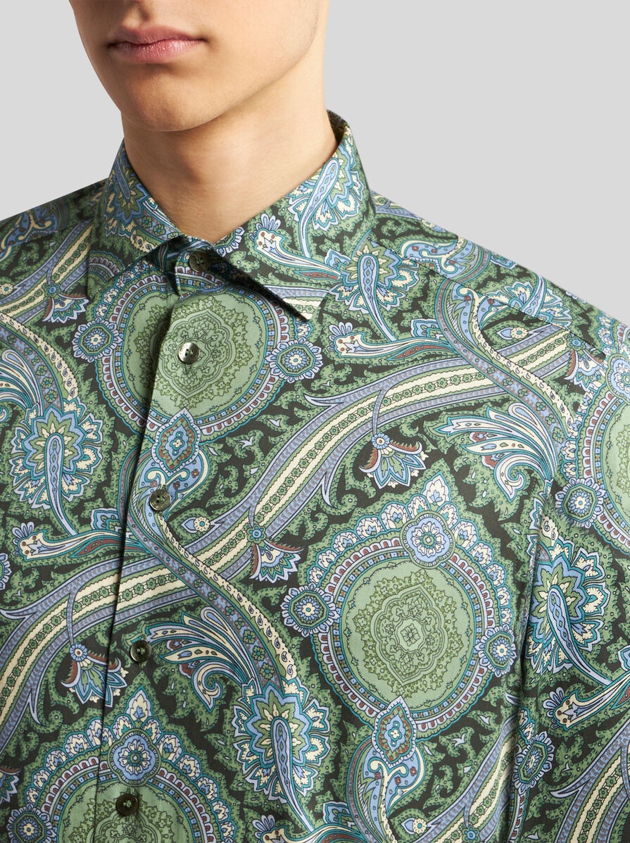 PRINTED COTTON SHIRT - 3