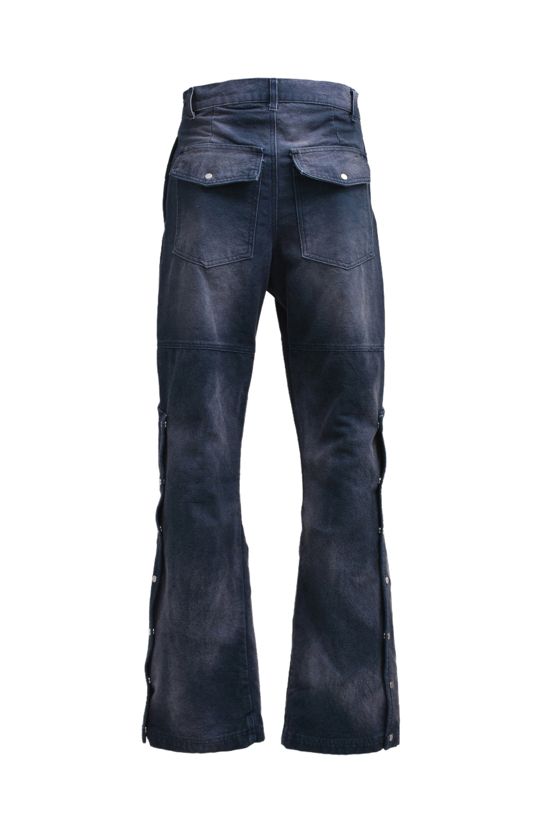 CANVAS PRAYER PANT / WASED NVY - 2