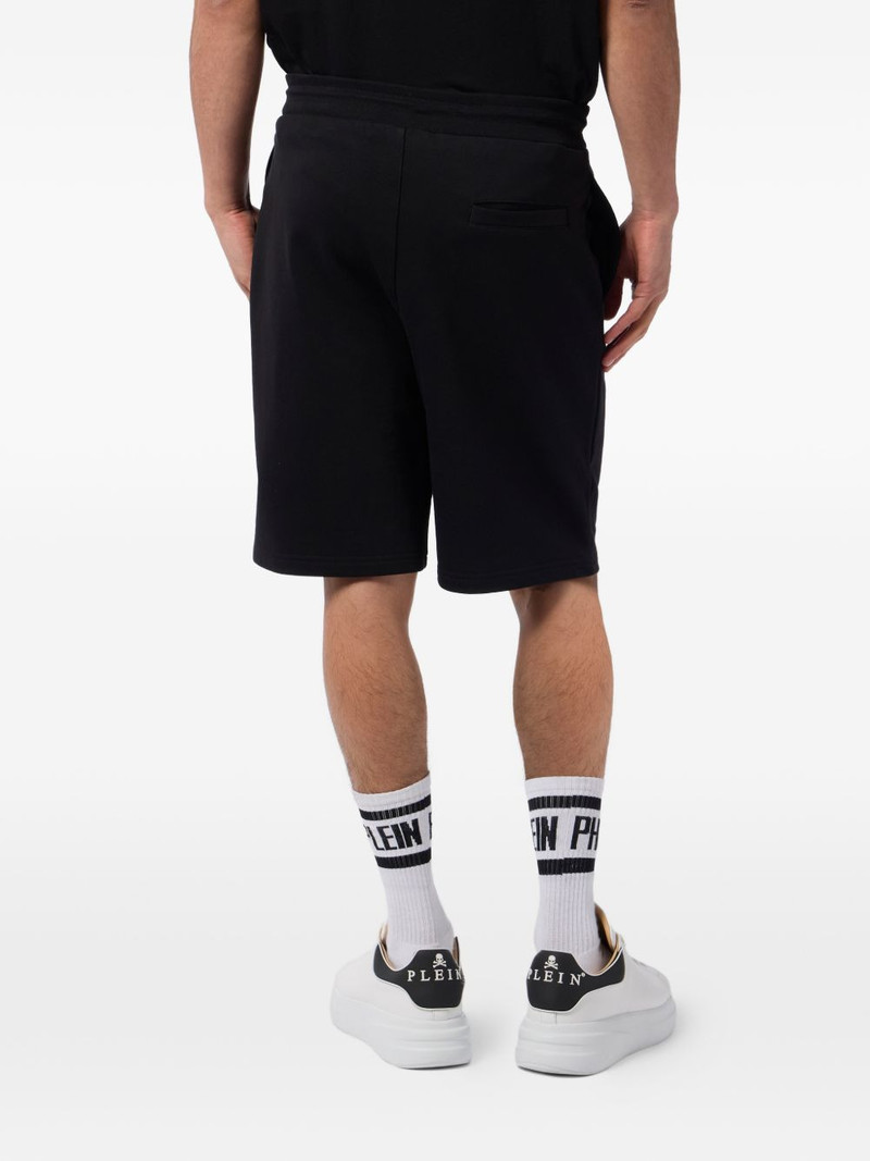 logo fleece shorts 4