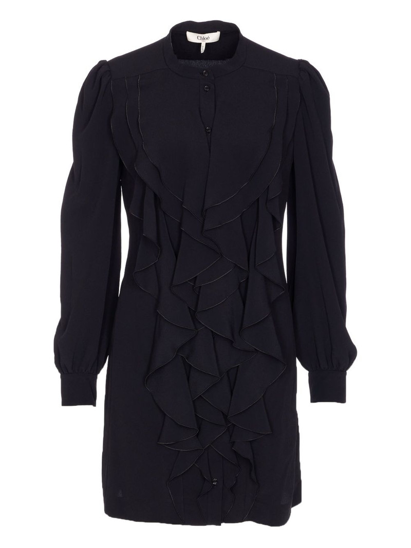 ruffle-detail blouse 1