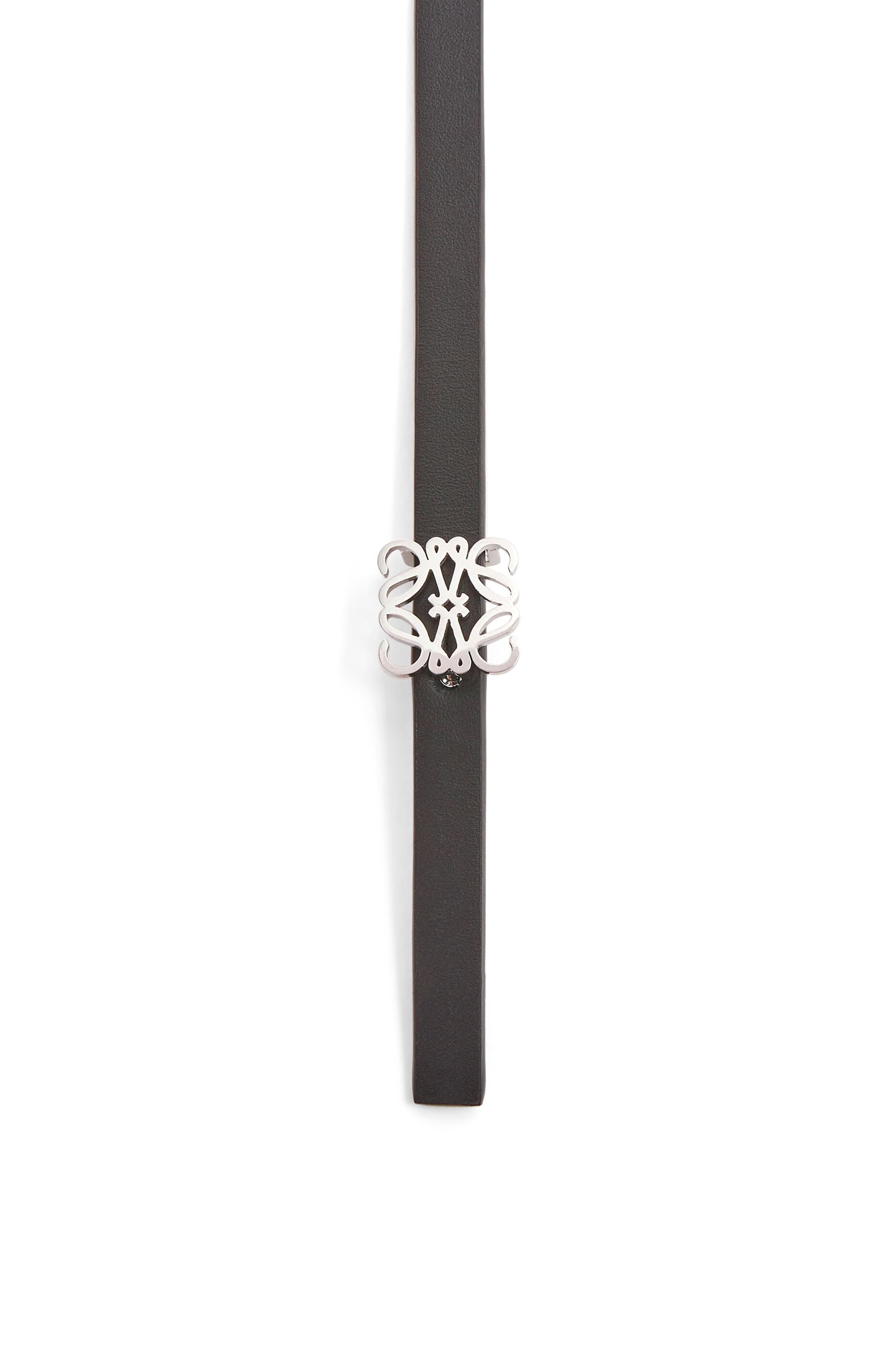 Reversible Anagram belt in smooth calfskin - 2