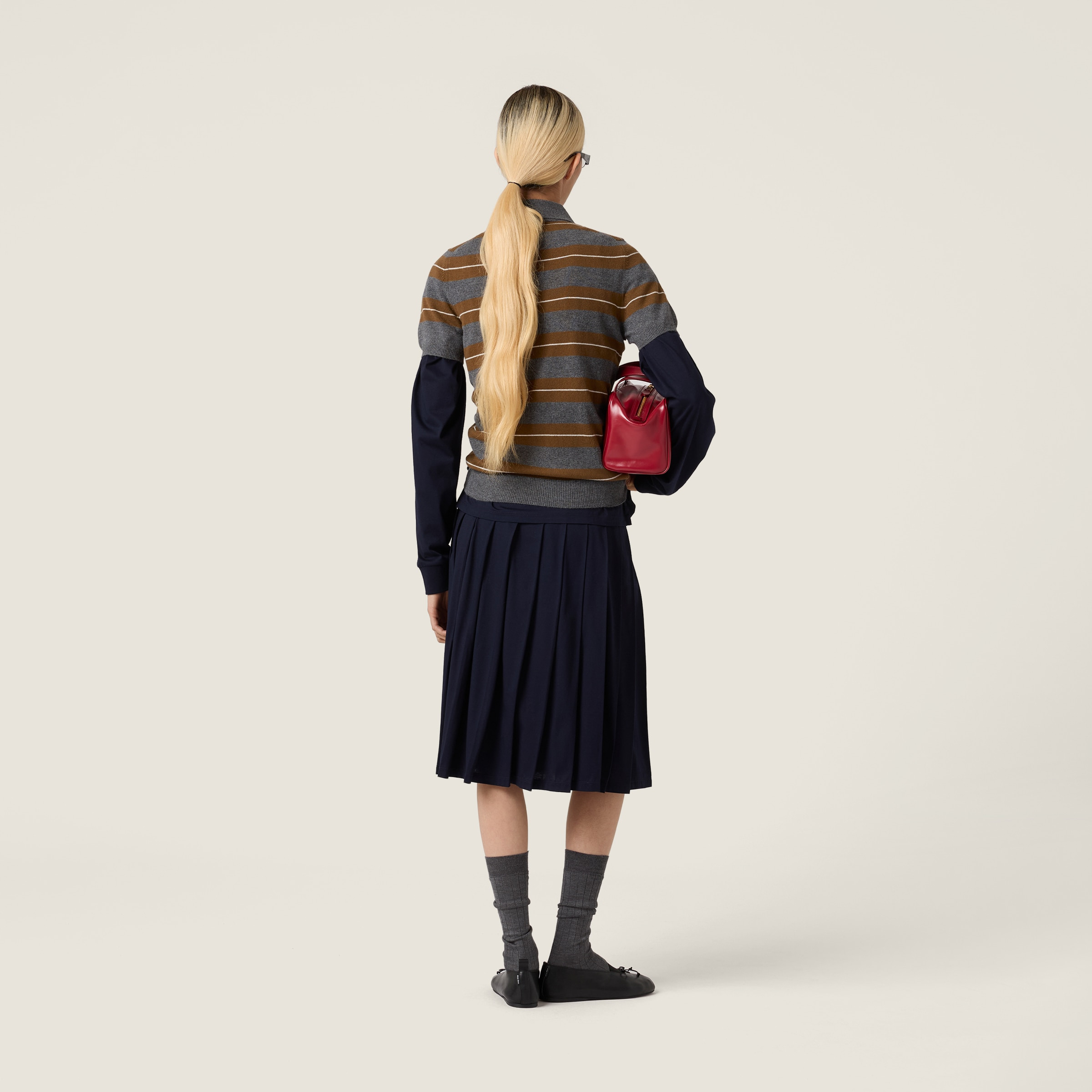 Cashmere polo shirt - 3