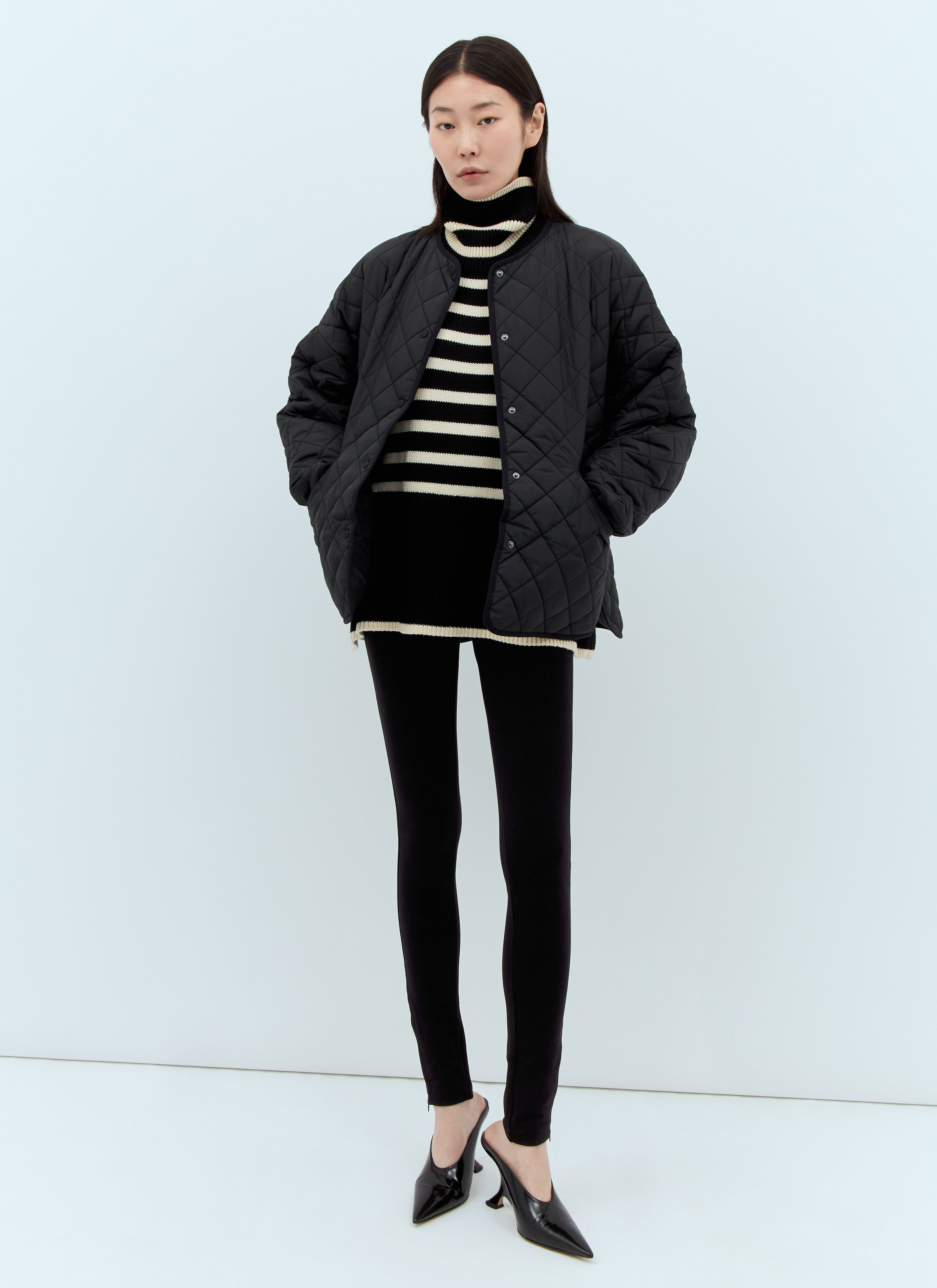 Toteme Women Signature Stripe Roll Neck Sweater - 2
