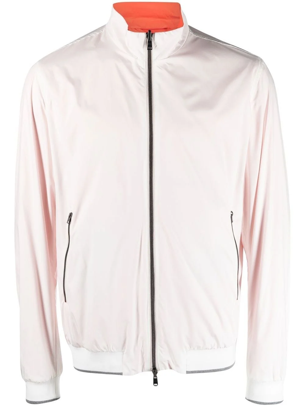contrast lining lightweight jacket - 1