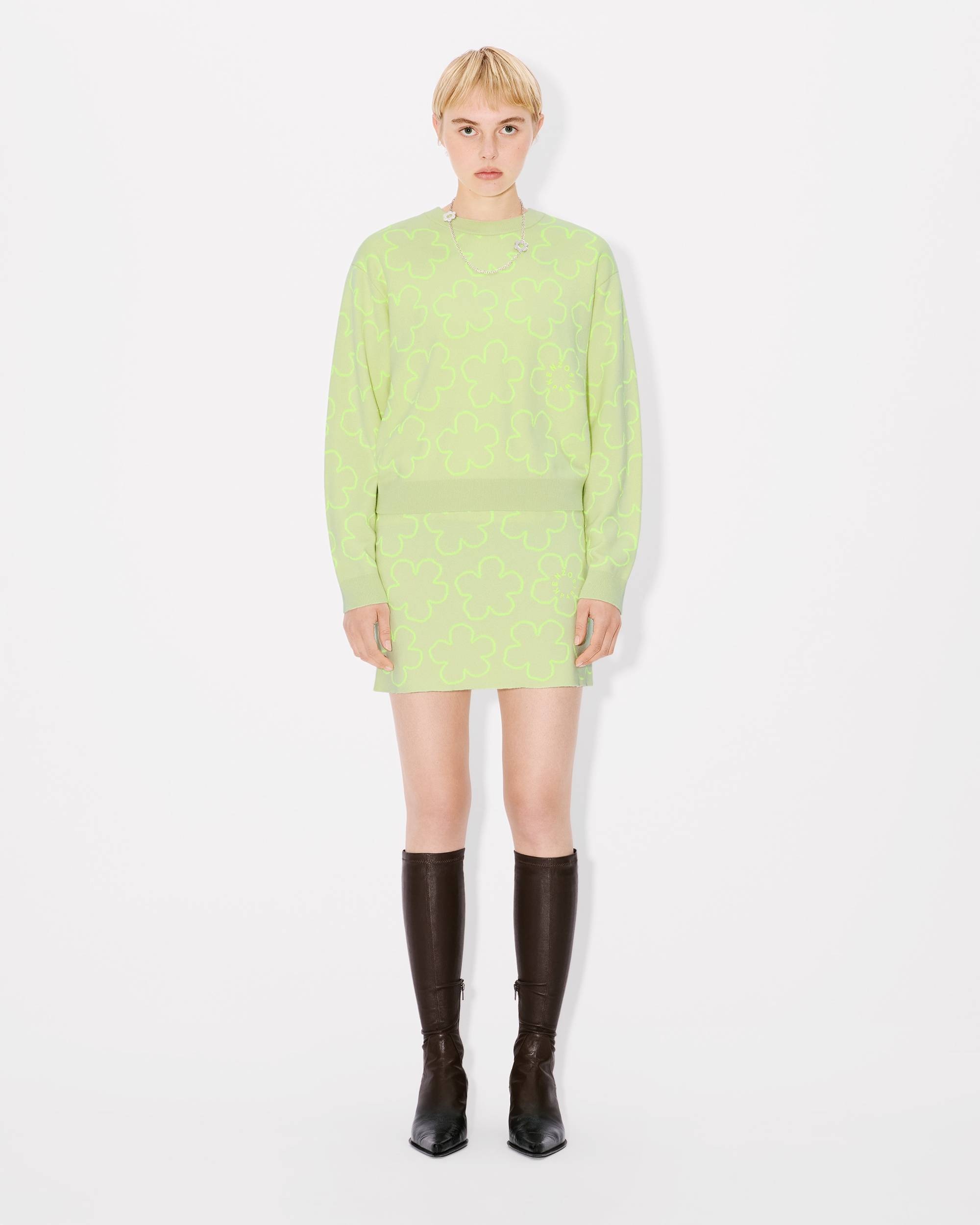 ⭐︎hana⭐︎ KENZO 'Hana Dots' embroidered cardigan in wool, cotton and