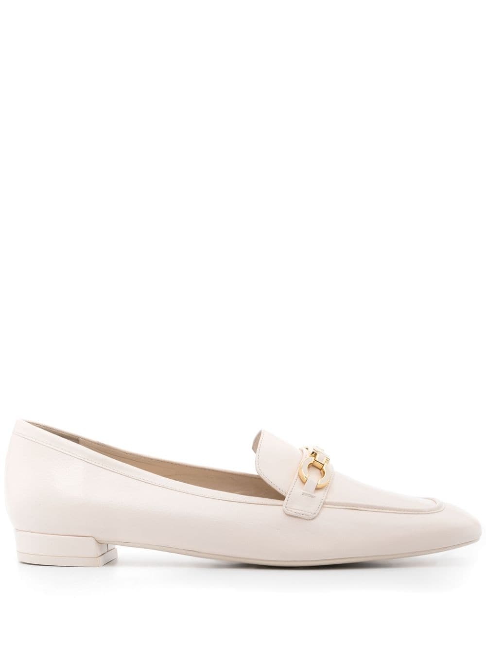 Signature leather loafers - 1