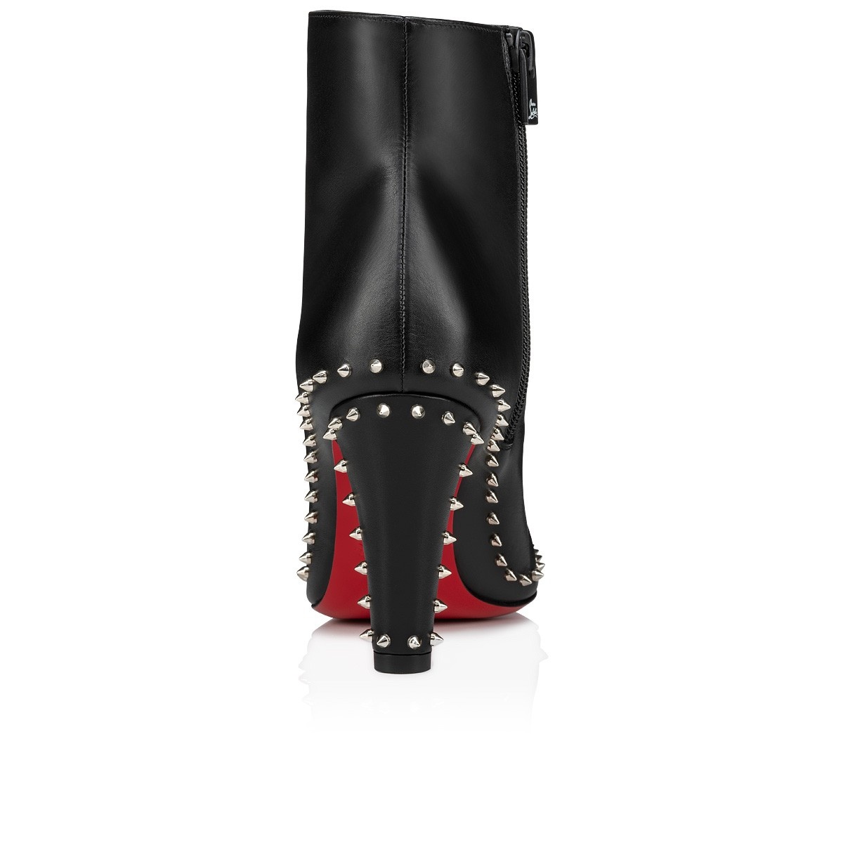 Christian Louboutin So CL Chelsea 85 Leather Bootie, 36 / Black