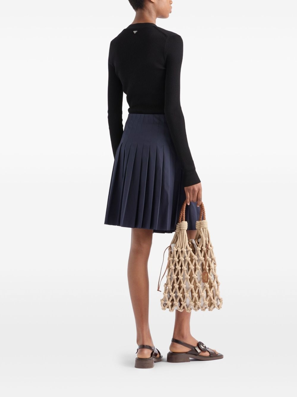 pleated mini skirt - 3
