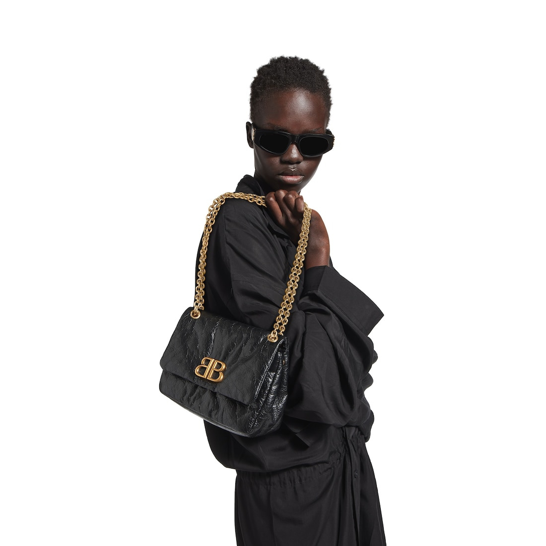 Women's Monaco Mini Bag in Black - 9