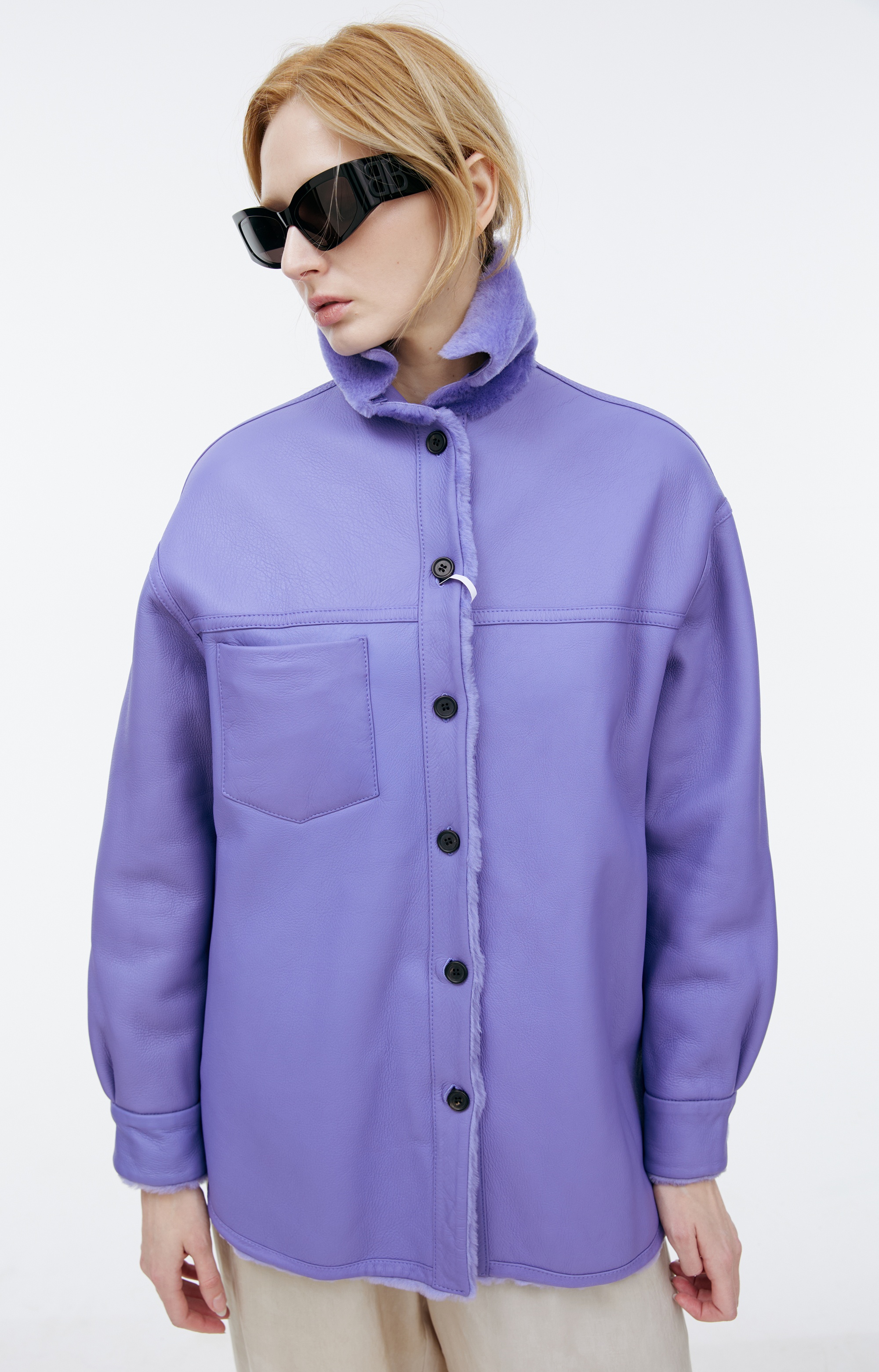TWO-WAY BUTTONED JACKET - 4