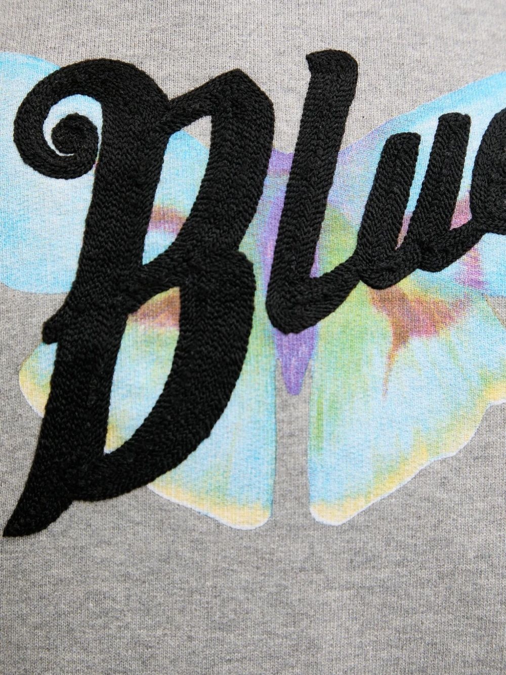butterfly-print sweatshirt - 4