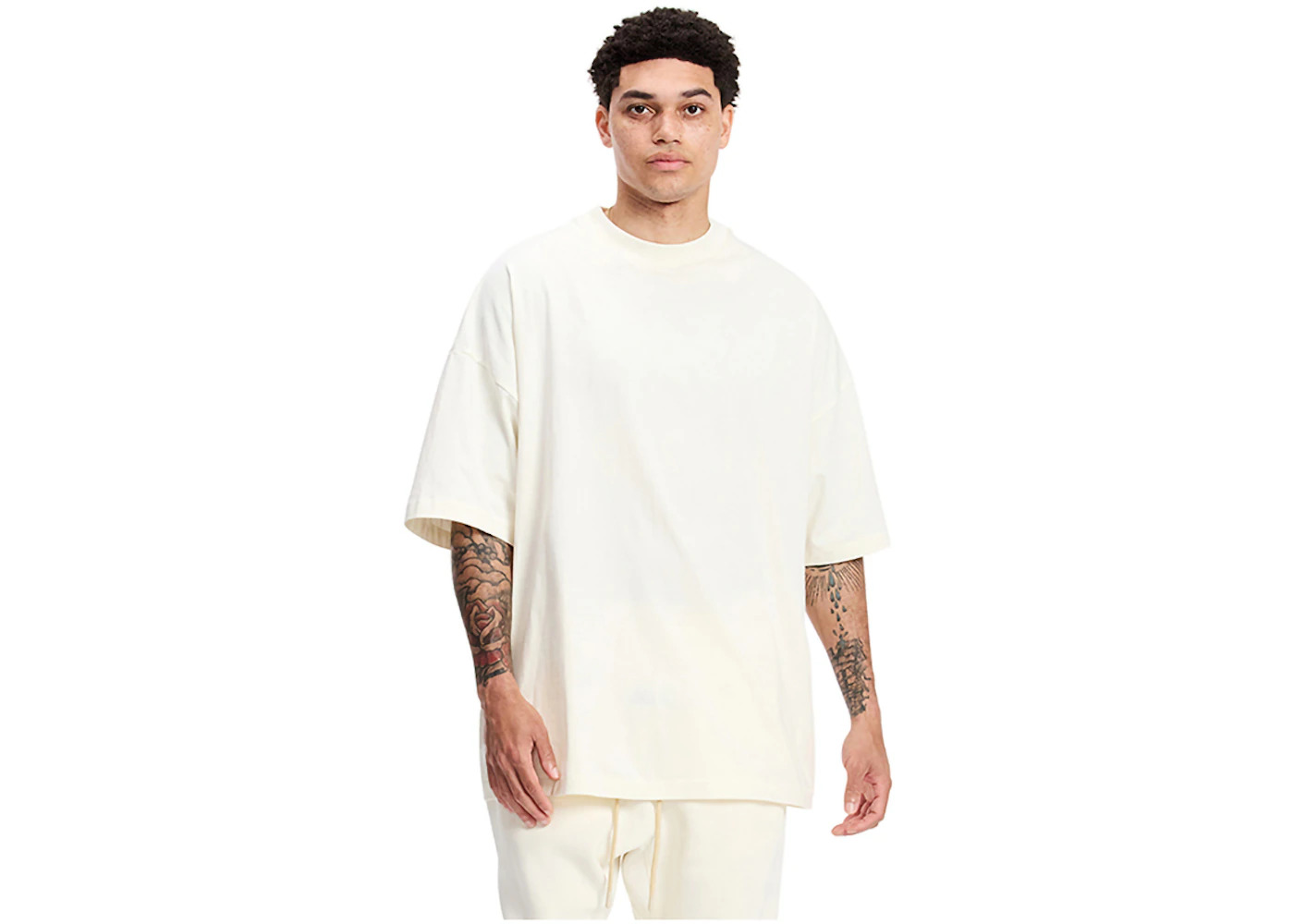 Fear of God Essentials Tee Cloud Dancer - 3
