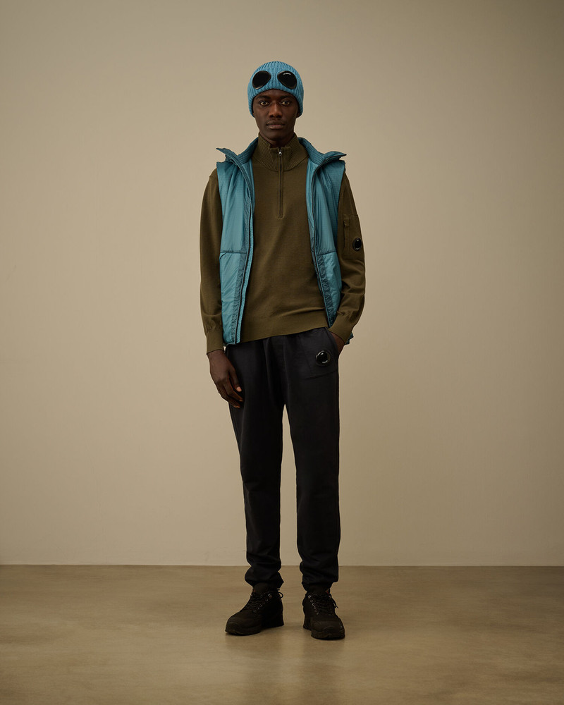 C.P. Company Extrafine Merino Wool Half Zip Sweater outlook