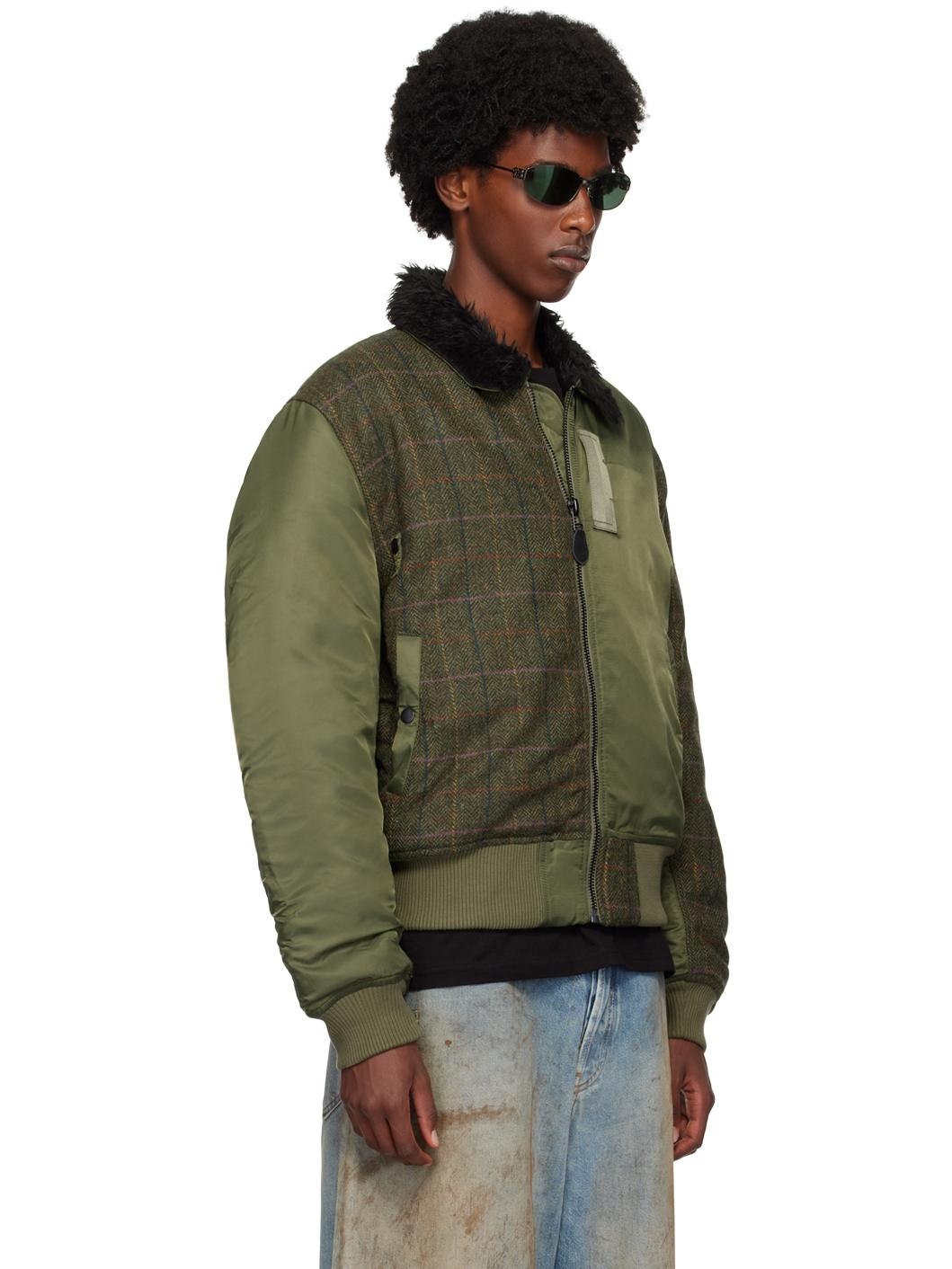 Green B15 Wool Flight Jacket - 2