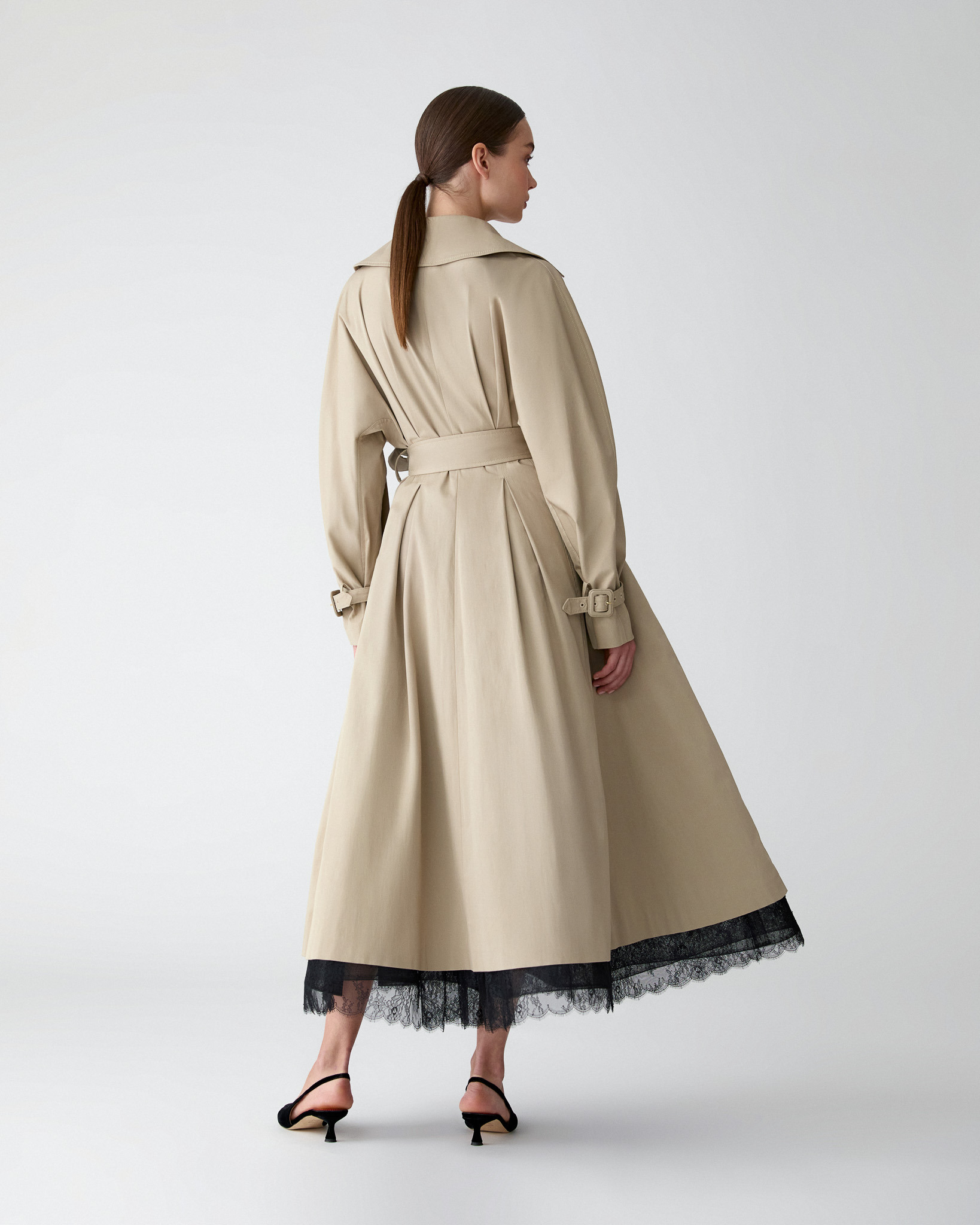 A-Line Trench Coat - 3