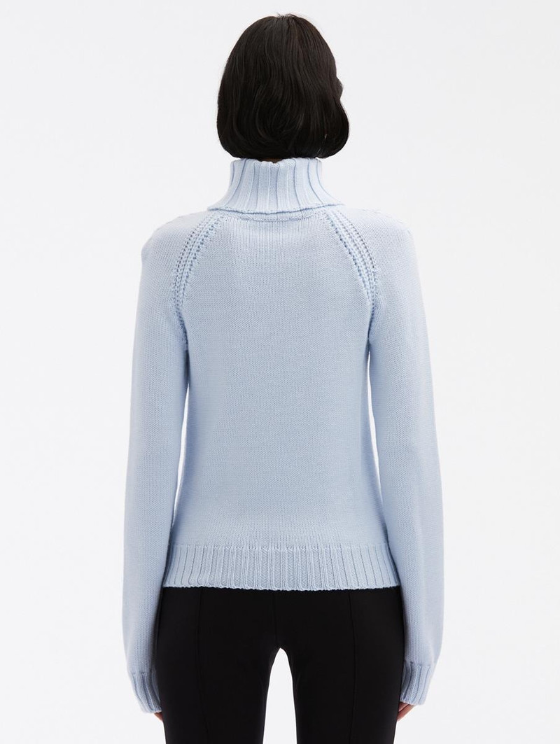 CRYSTAL LEAVES EMBROIDERED PULLOVER 3