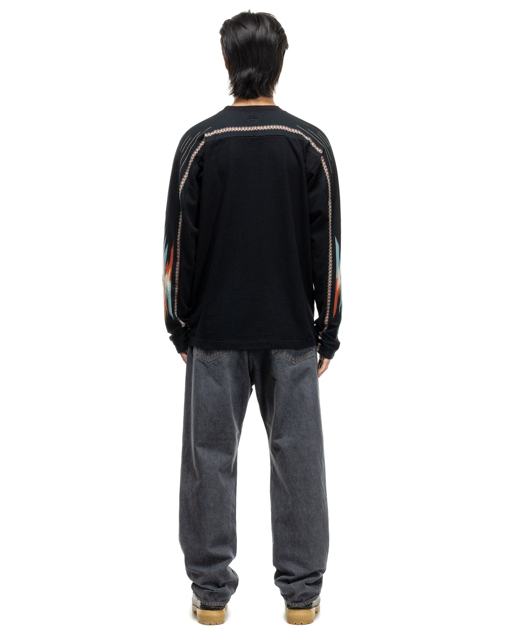 14OZ BLACK DENIM 5P CONEY OKAGILLY BLACK - 4