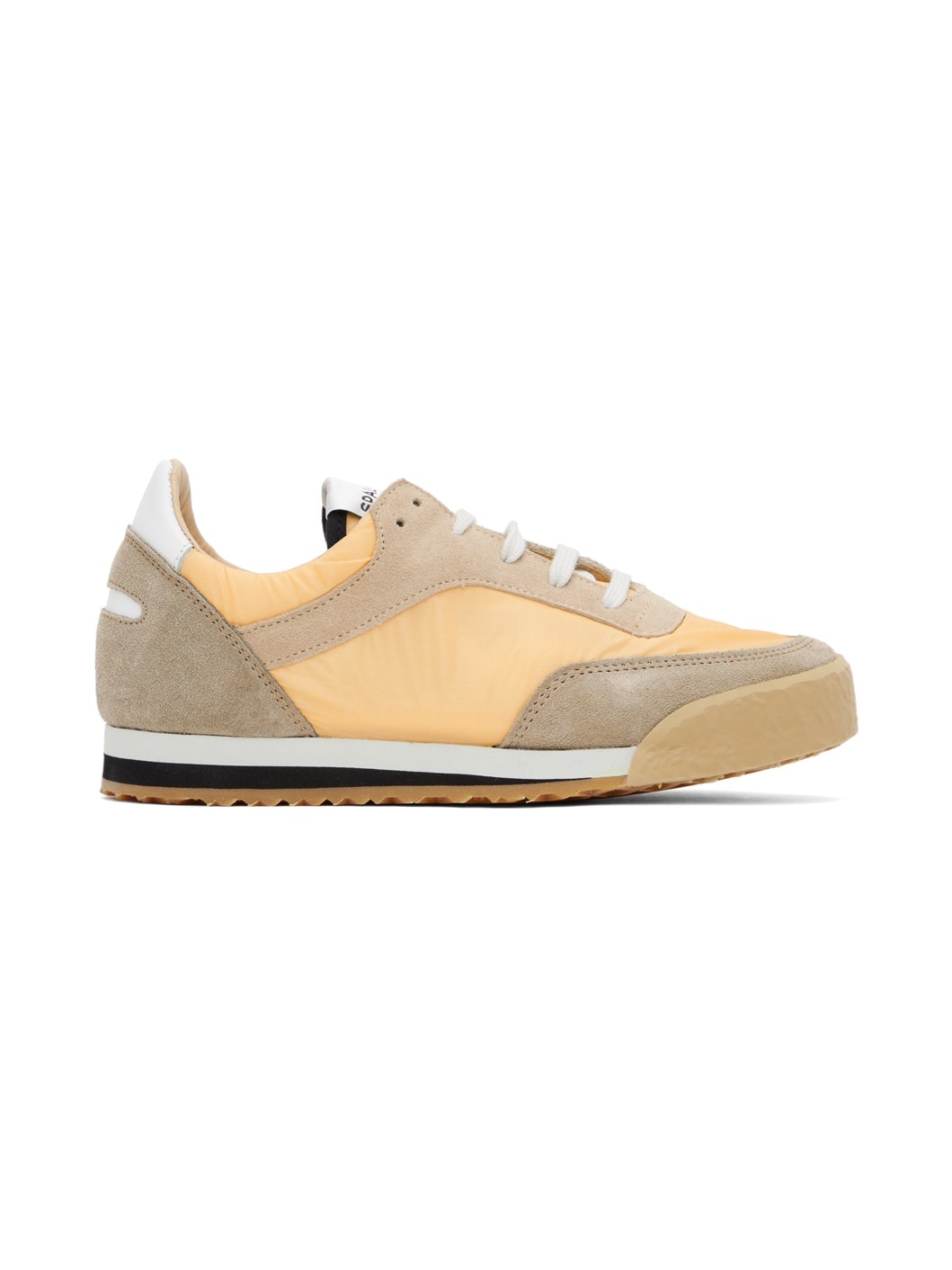 Beige Pitch Low Sneakers - 1