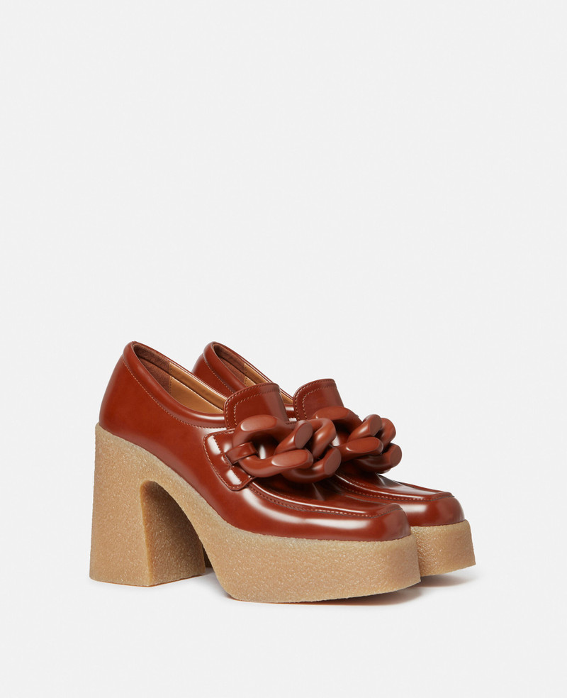 Skyla Chunky Heel Loafers 2