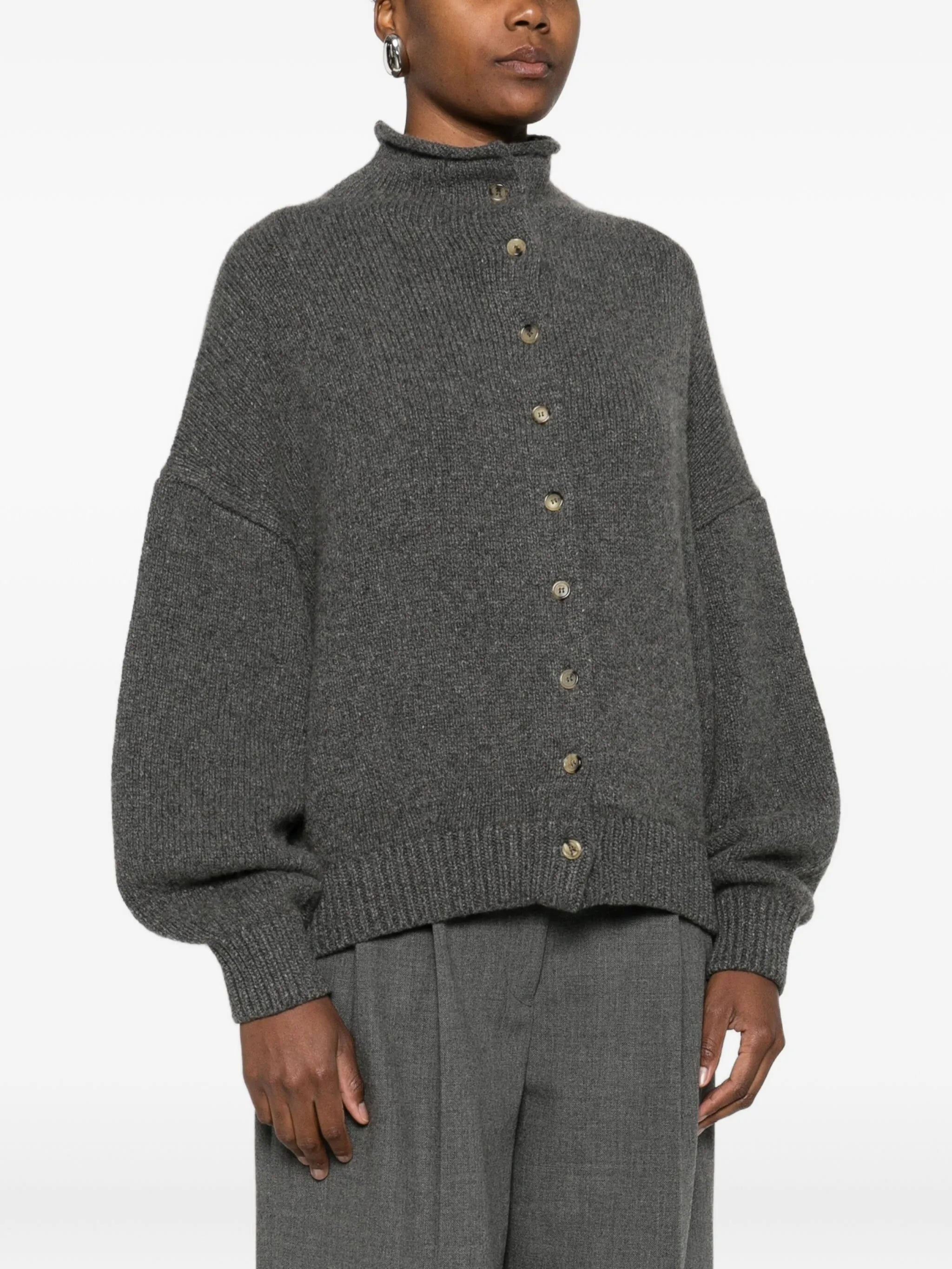 Khaite Buttoned Cardigan - 3