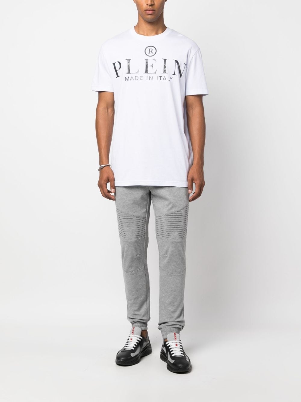 logo-print cotton T-shirt - 2