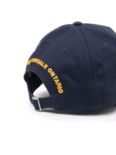 DSQUARED2 logo-patch cotton cap outlook