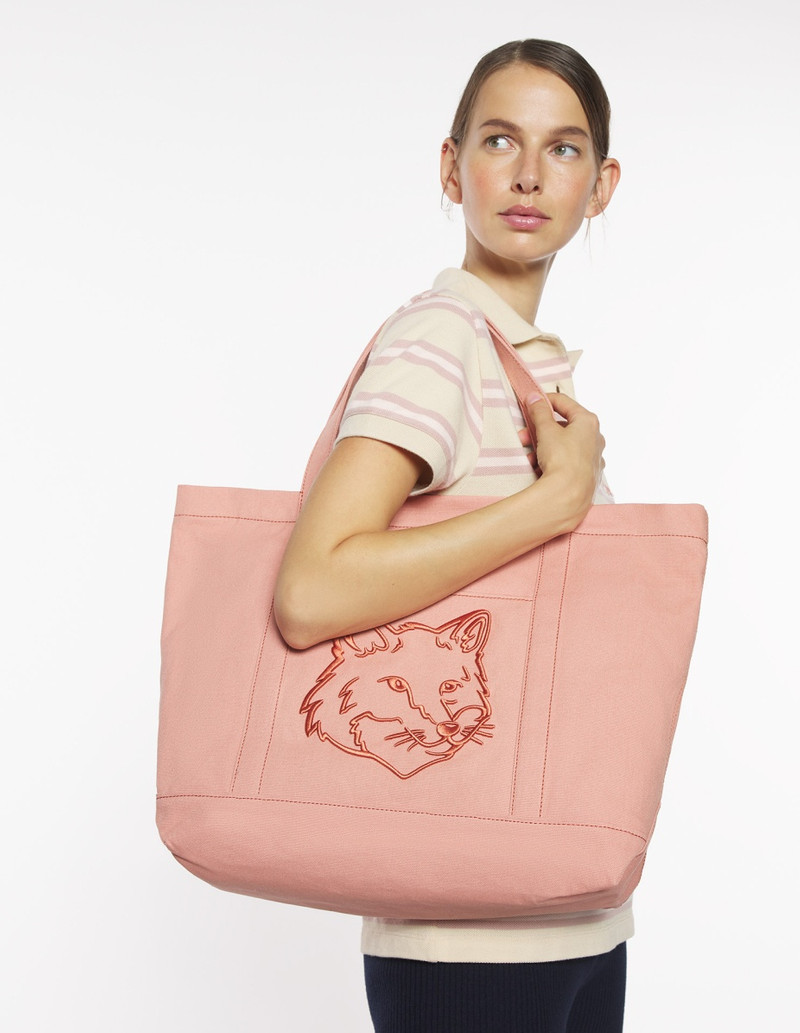 Maison Kitsuné FOX HEAD LARGE TOTE outlook