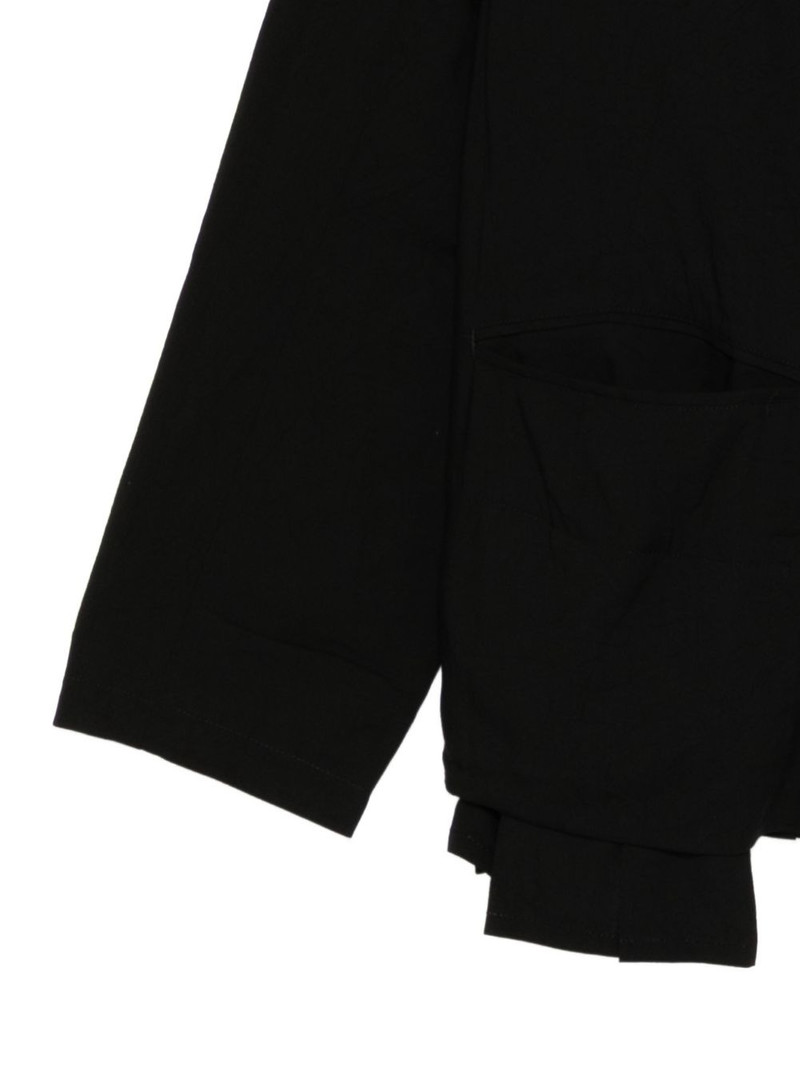 pleated wrinkled blazer 3