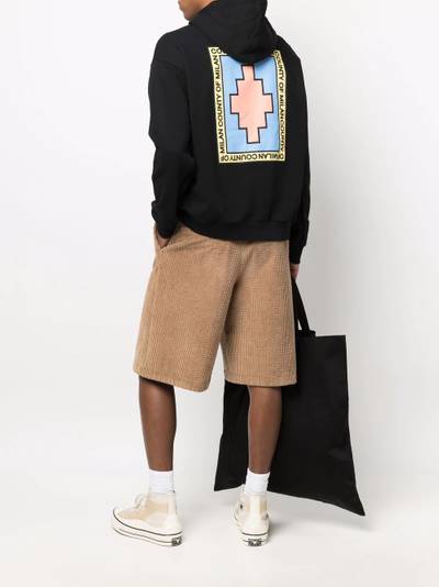 Marcelo Burlon County Of Milan County Park-patch hoodie outlook