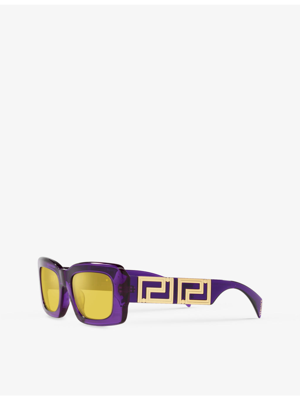 0VE4444U branded-arm rectangle-frame acetate sunglasses - 3