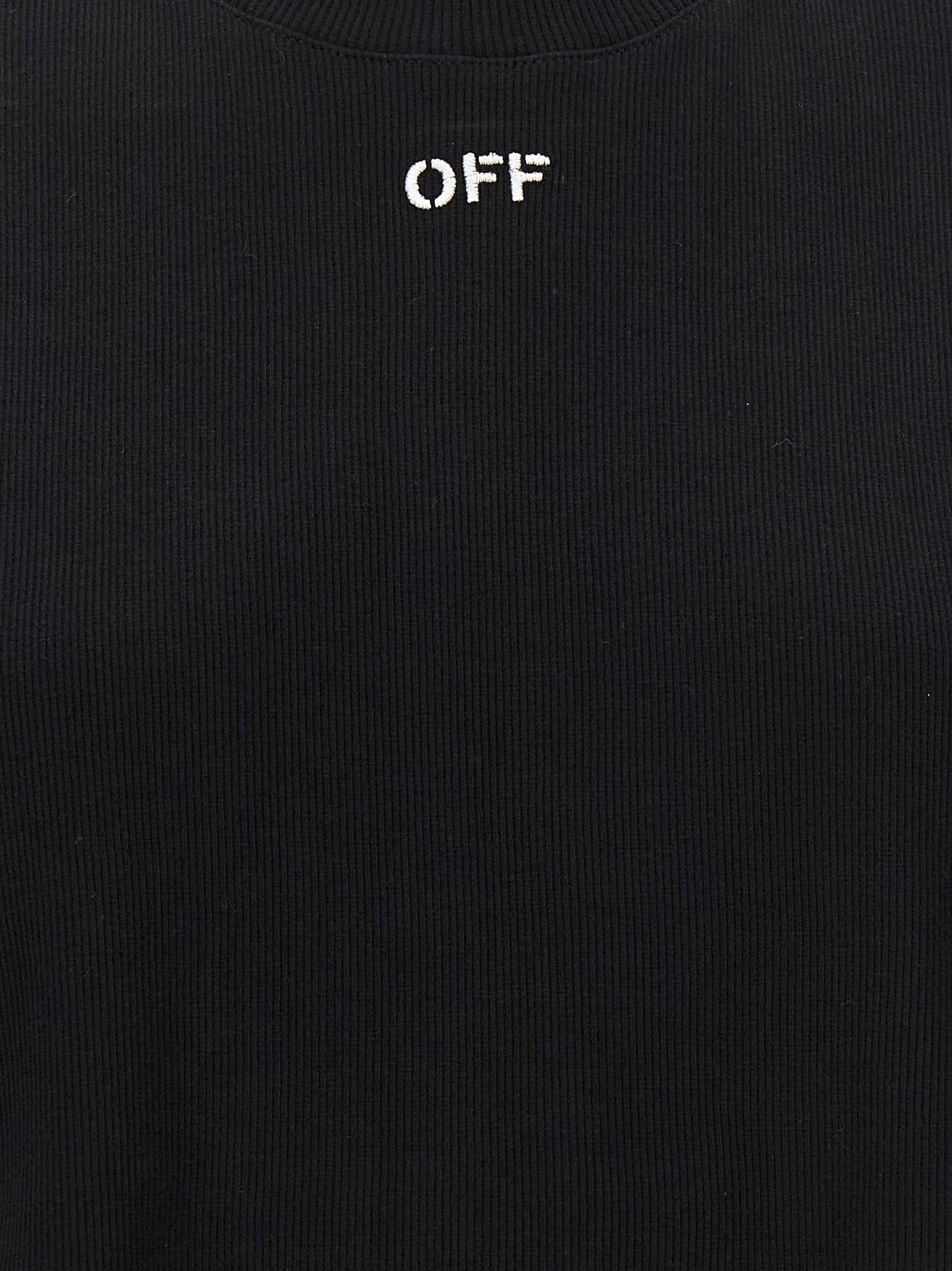 Off Stamp T-Shirt Black - 4