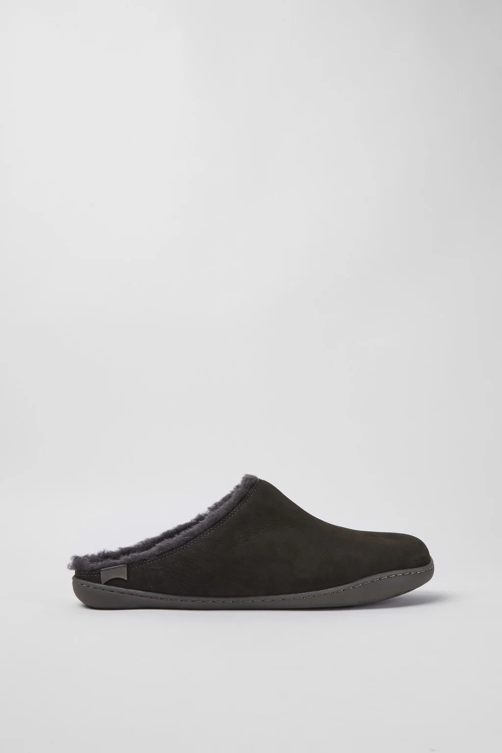 Peu Dark grey nubuck shoes for men - 1