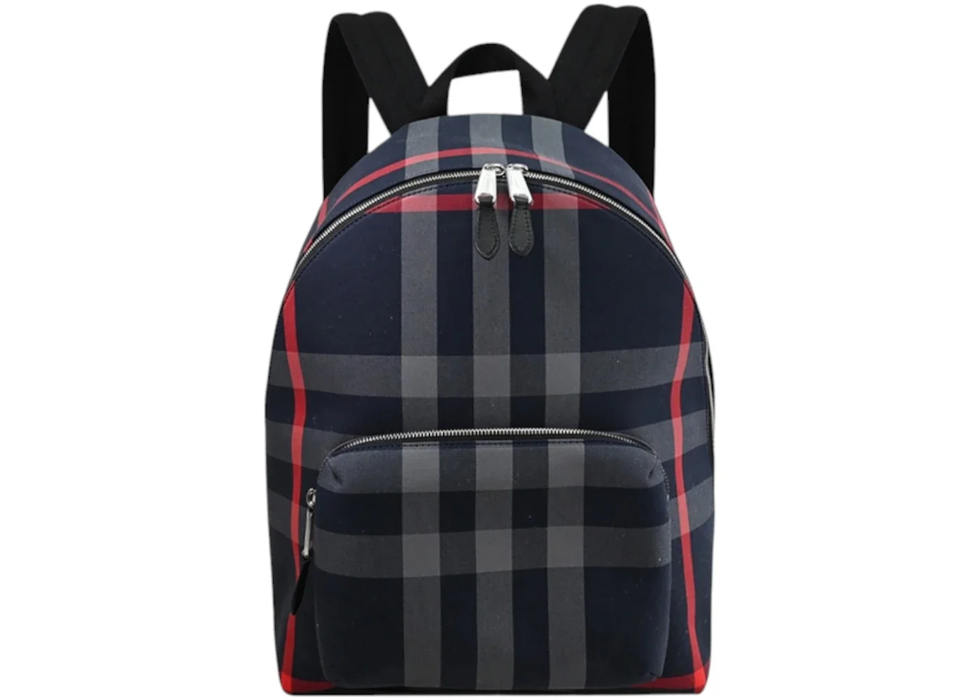 Burberry Jeff Check Backpack Navy/Grey - 1