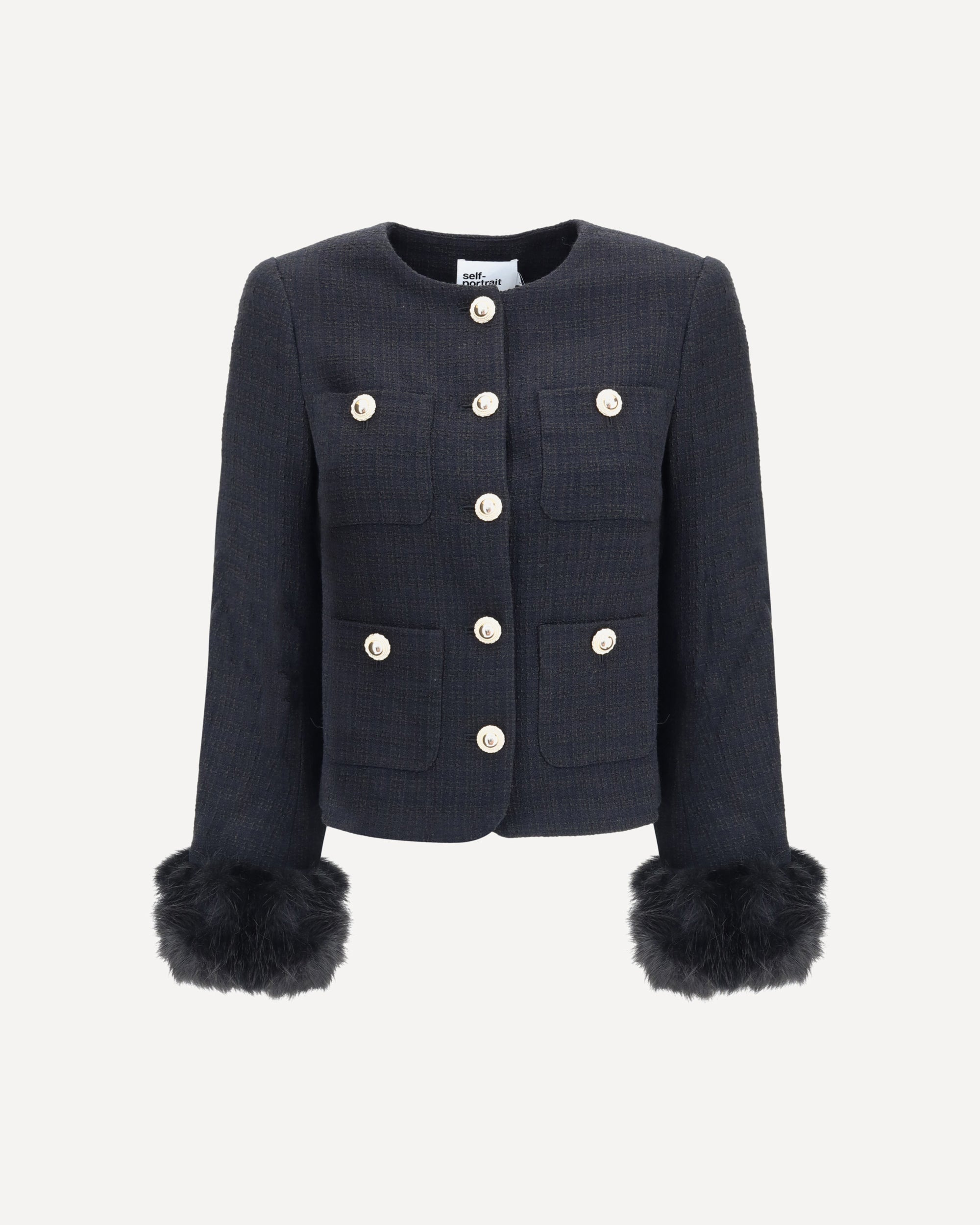 Fur cuffed Jacket - 1