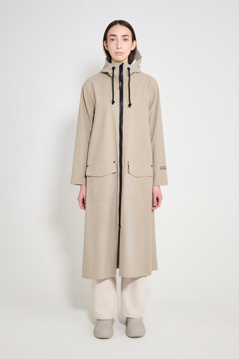 Mosebacke Long Patch Raincoat Potato 4