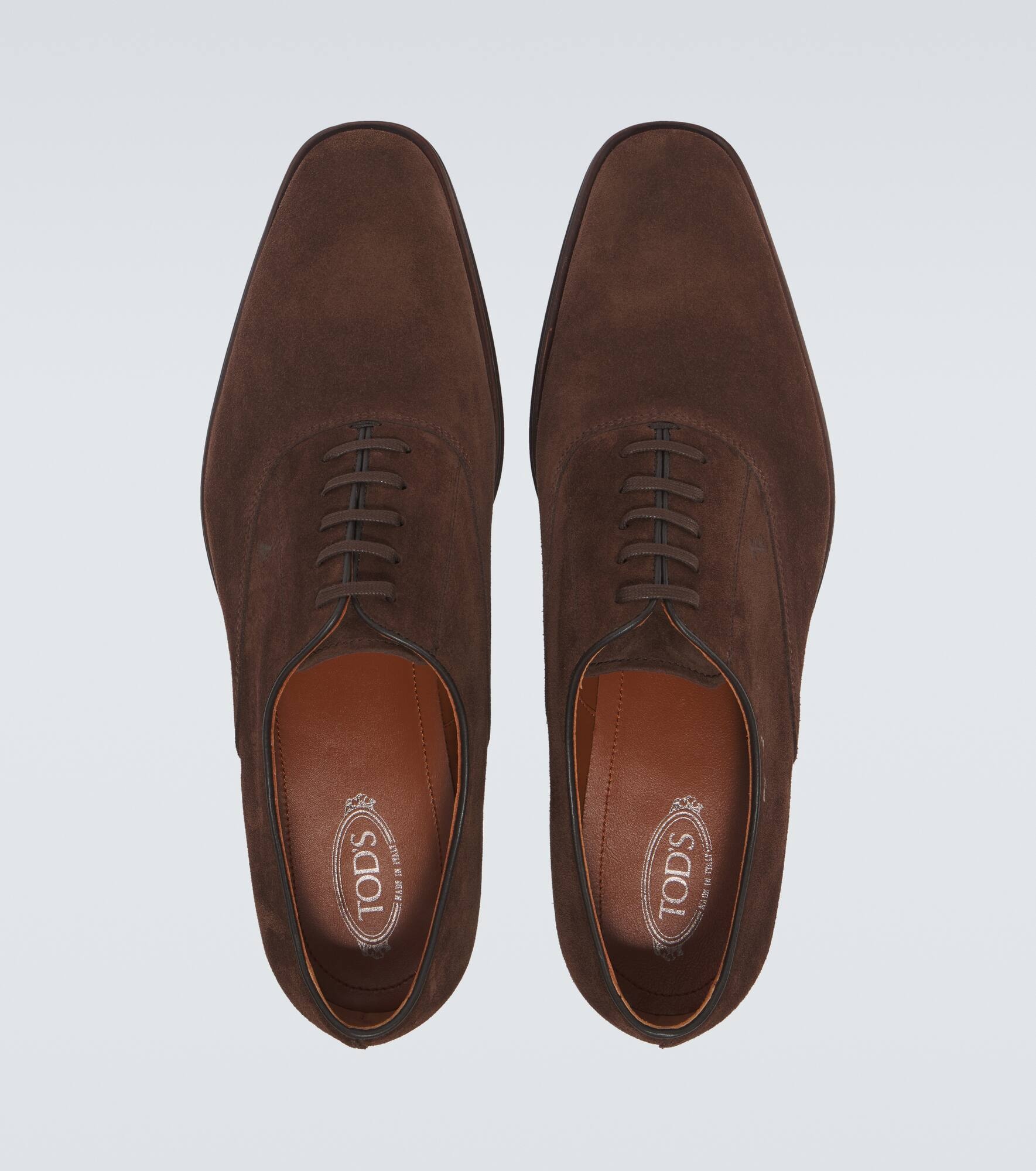Suede Derby shoes - 4